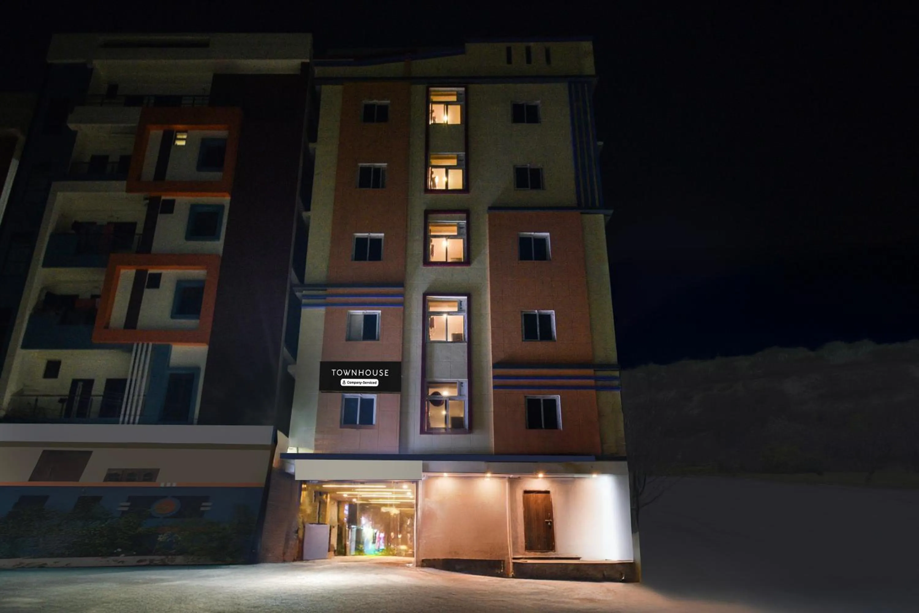 Facade/entrance in Super Townhouse Shamshabad Paradise Formerly Blue Petals Hotel