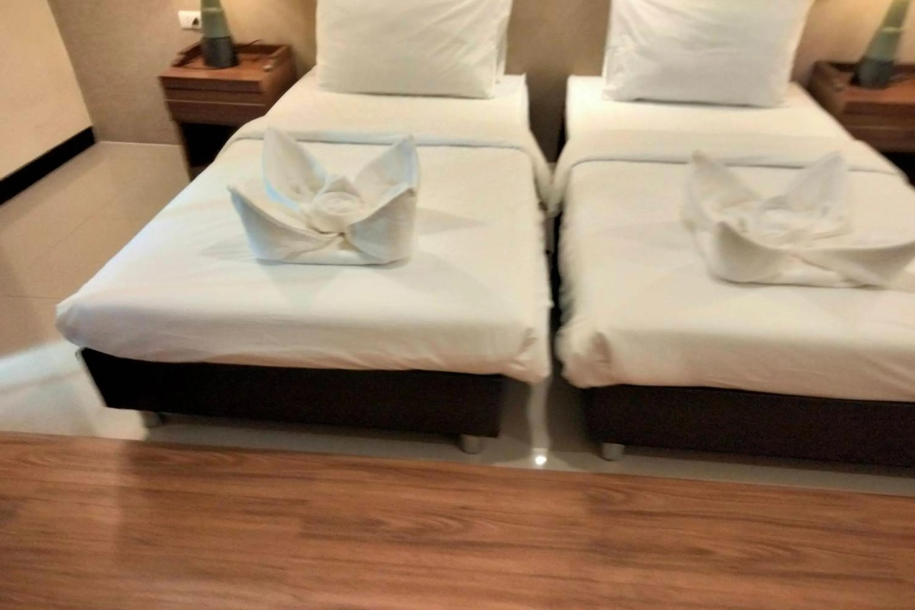Bed in Kim Hotel At Morleng