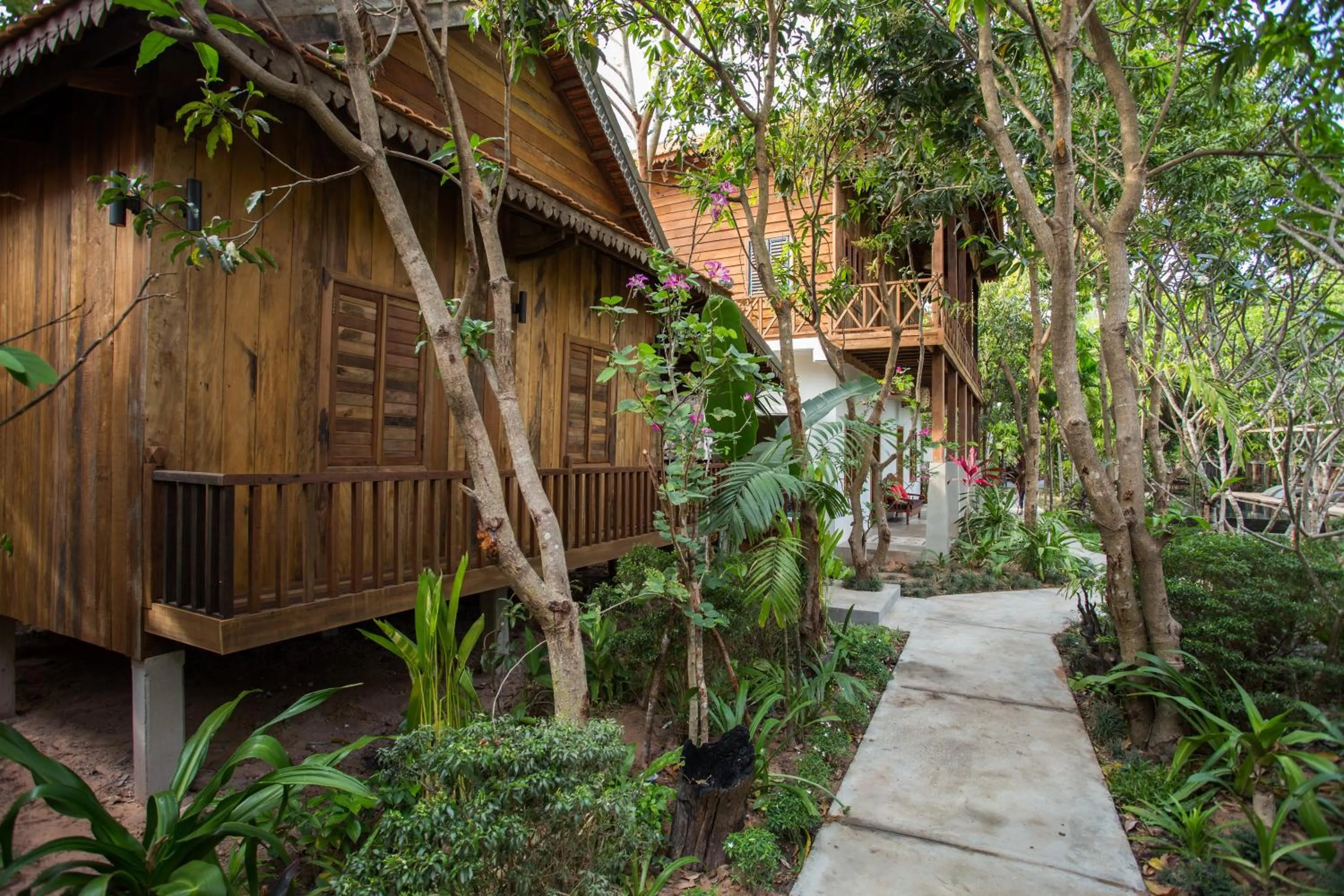 Floor plan in Isann Lodge