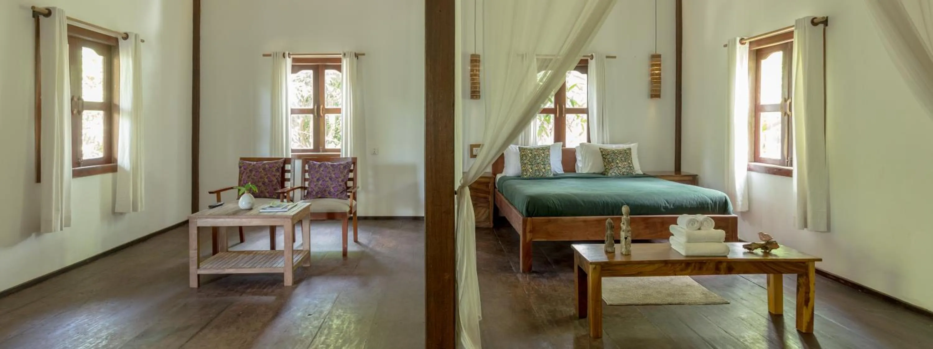 Photo of the whole room, Bed in Isann Lodge