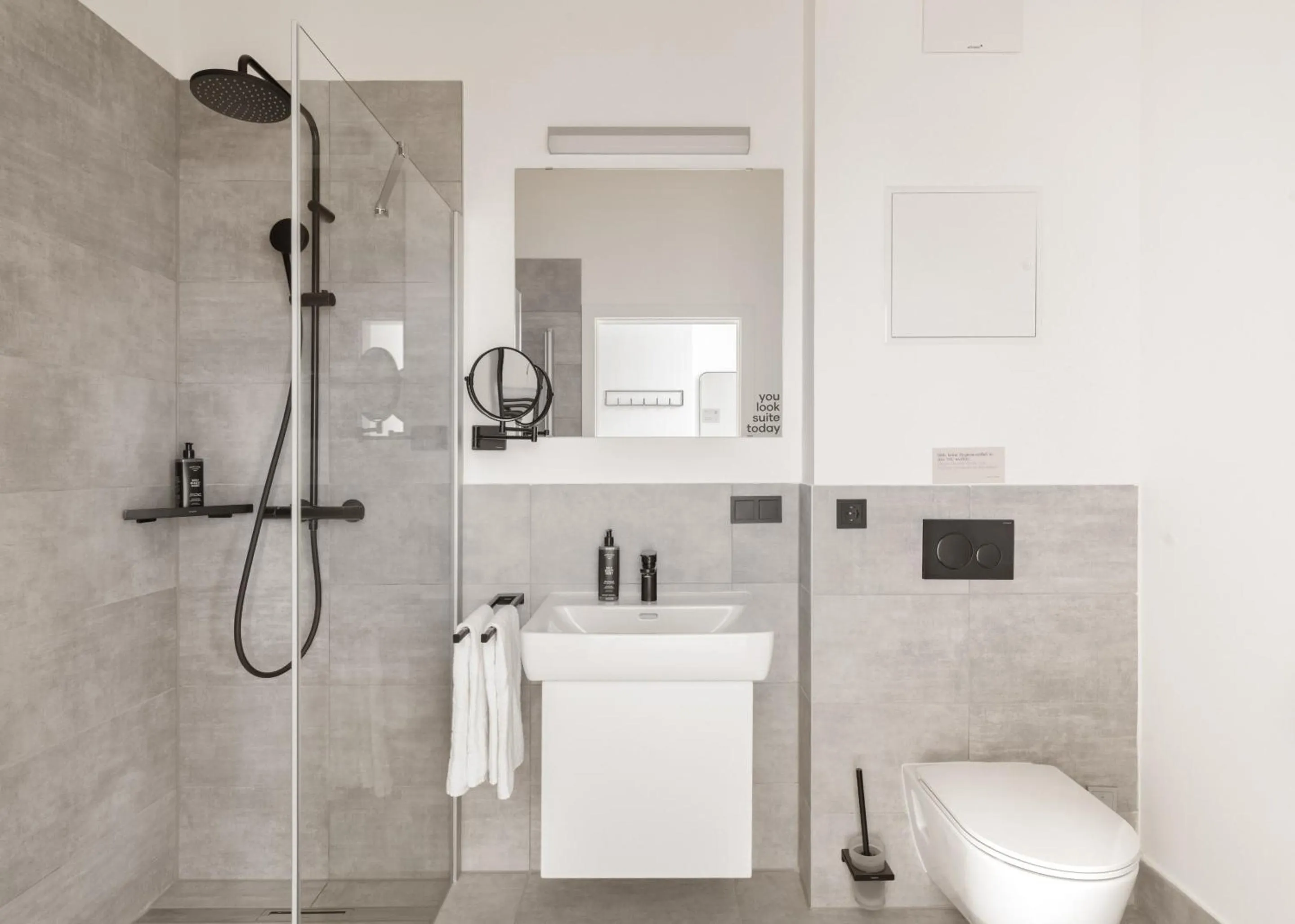 Shower in Limehome Graz Trauttmansdorffgasse