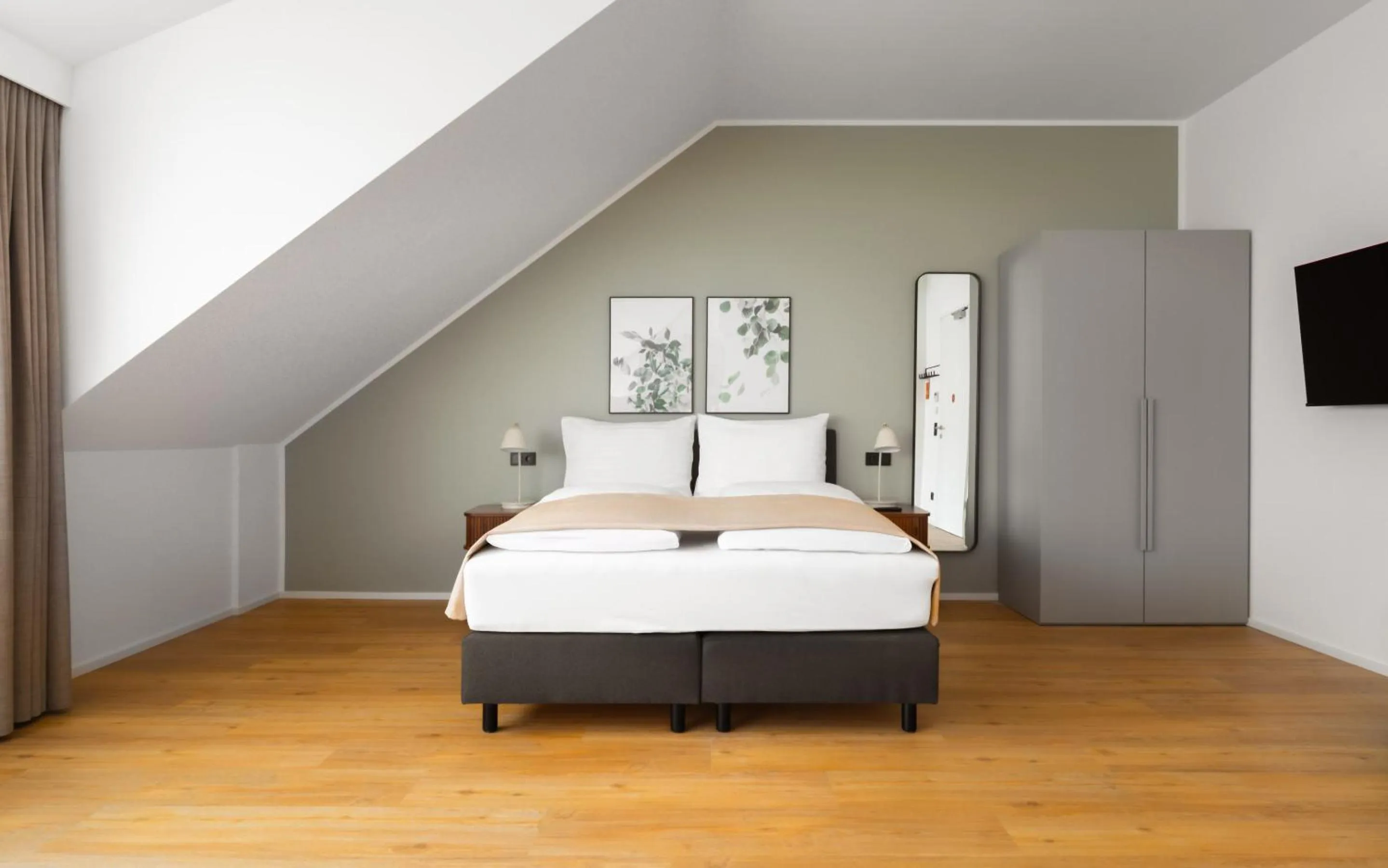 Bed in Limehome Graz Trauttmansdorffgasse