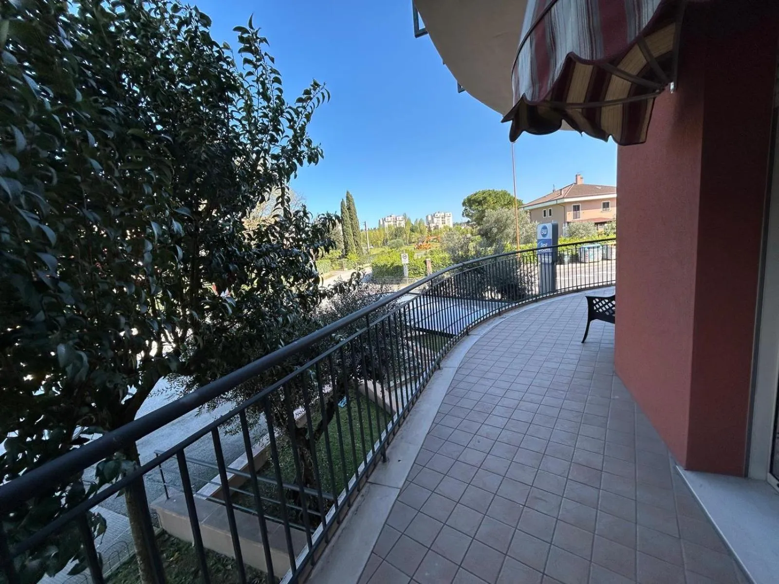 Balcony/Terrace in Best Western Cesena Hotel