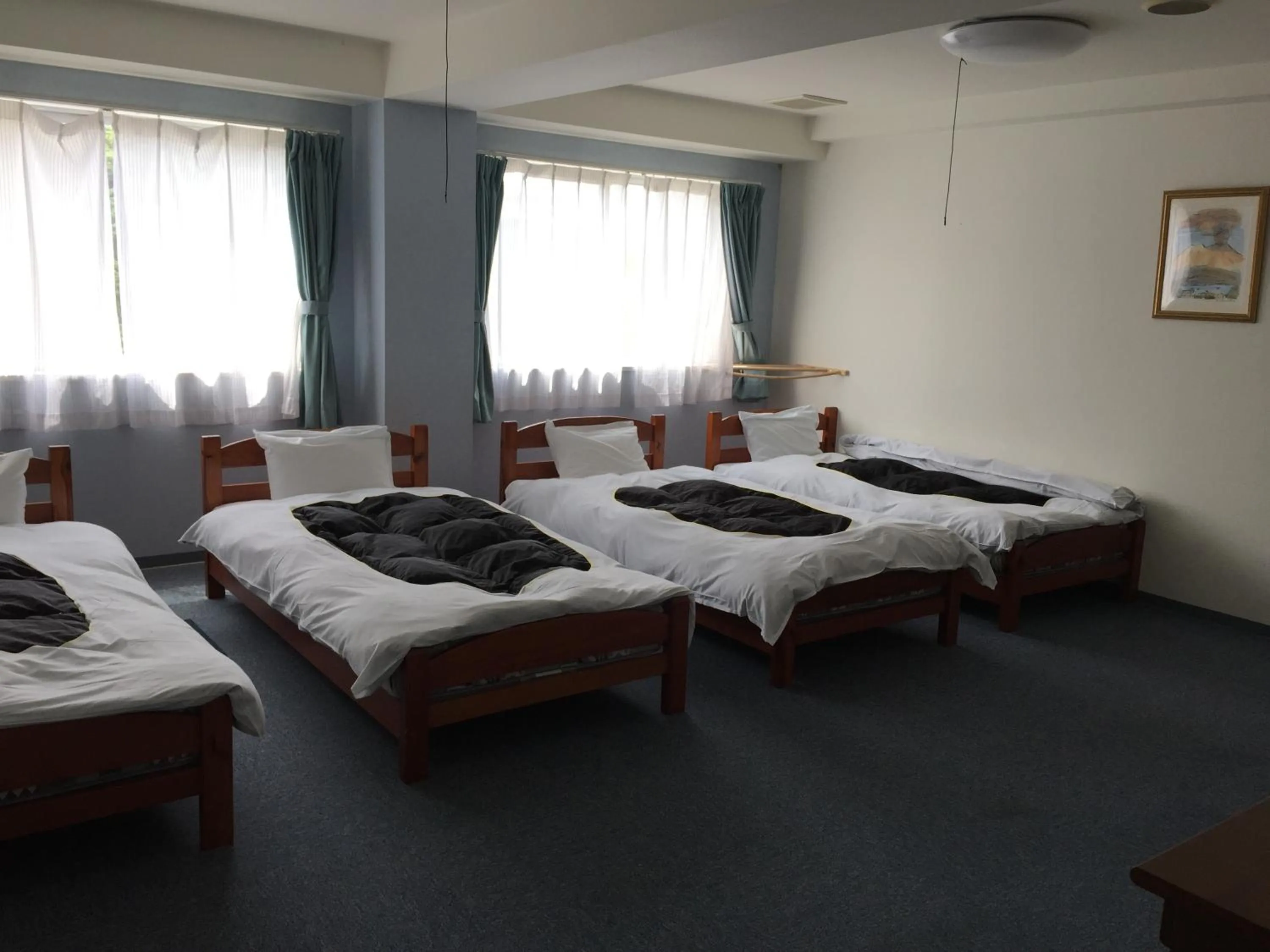 Bed in Grampus Inn Shirahama