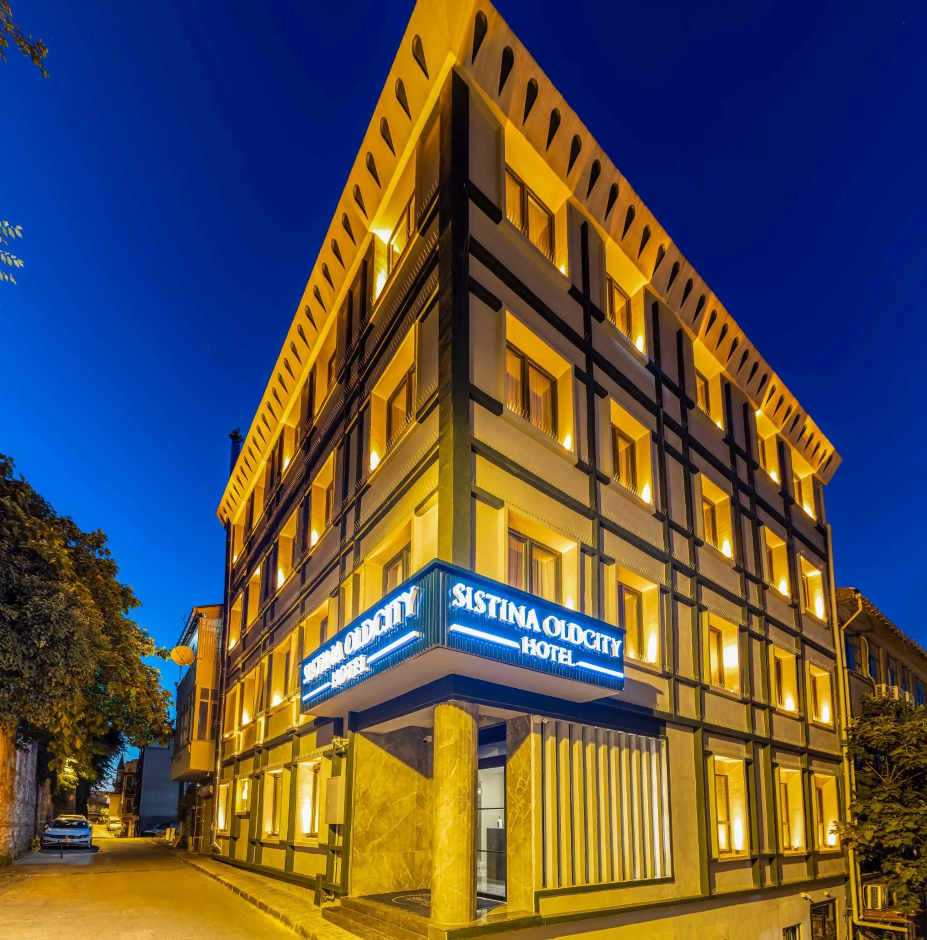 Property building in Sistina Old City Hotel