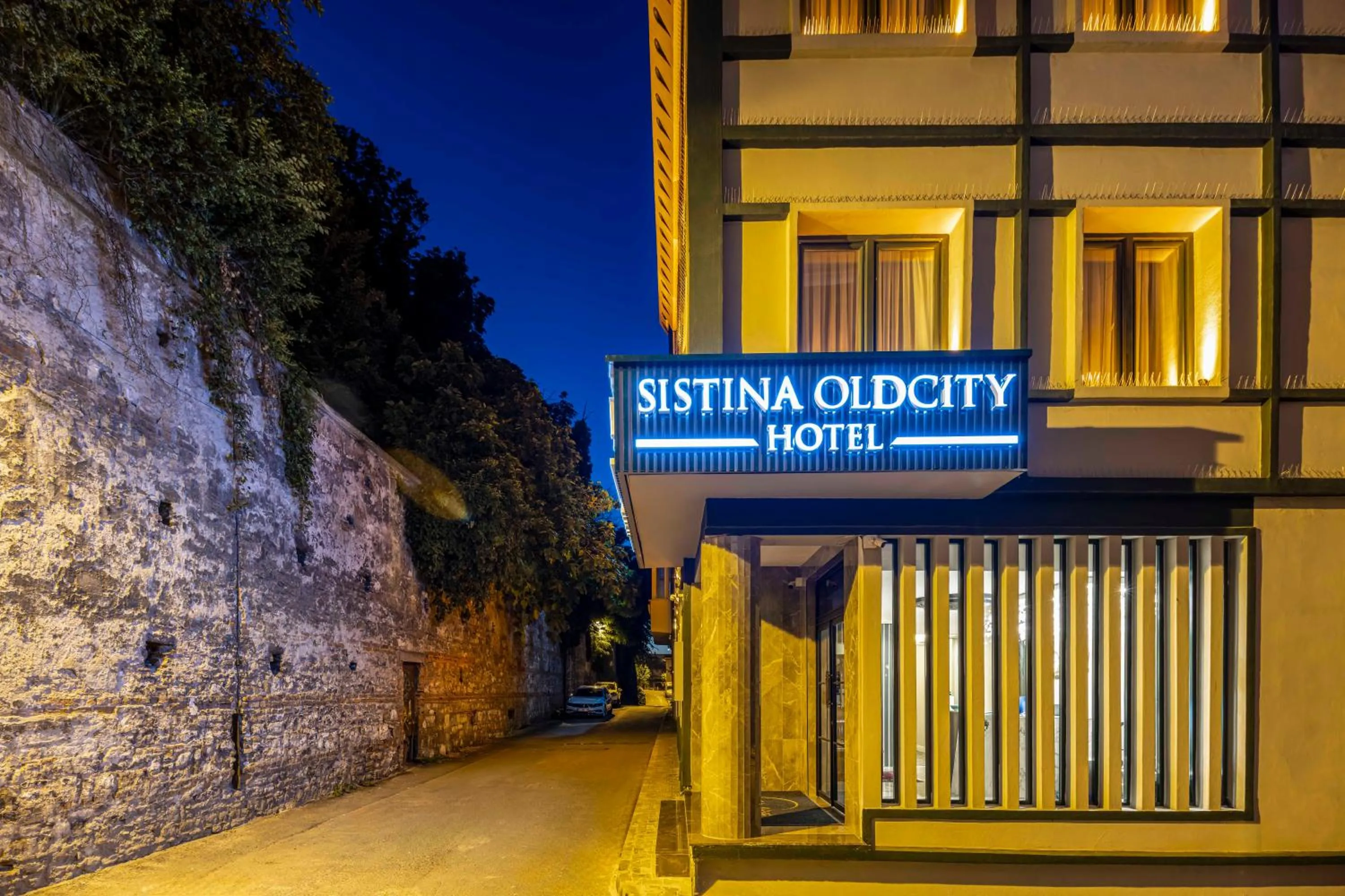 Off site in Sistina Old City Hotel