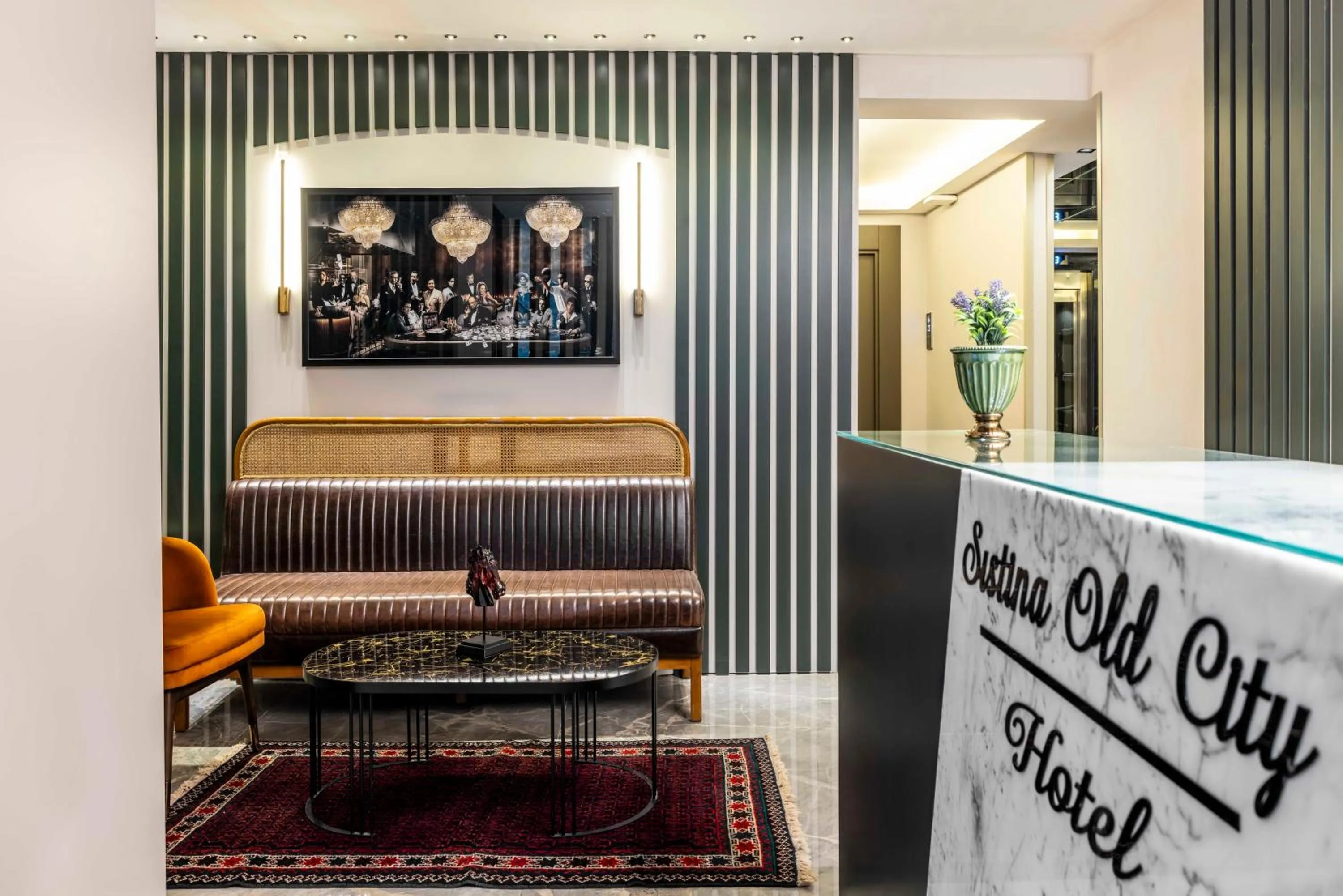 Lobby or reception in Sistina Old City Hotel