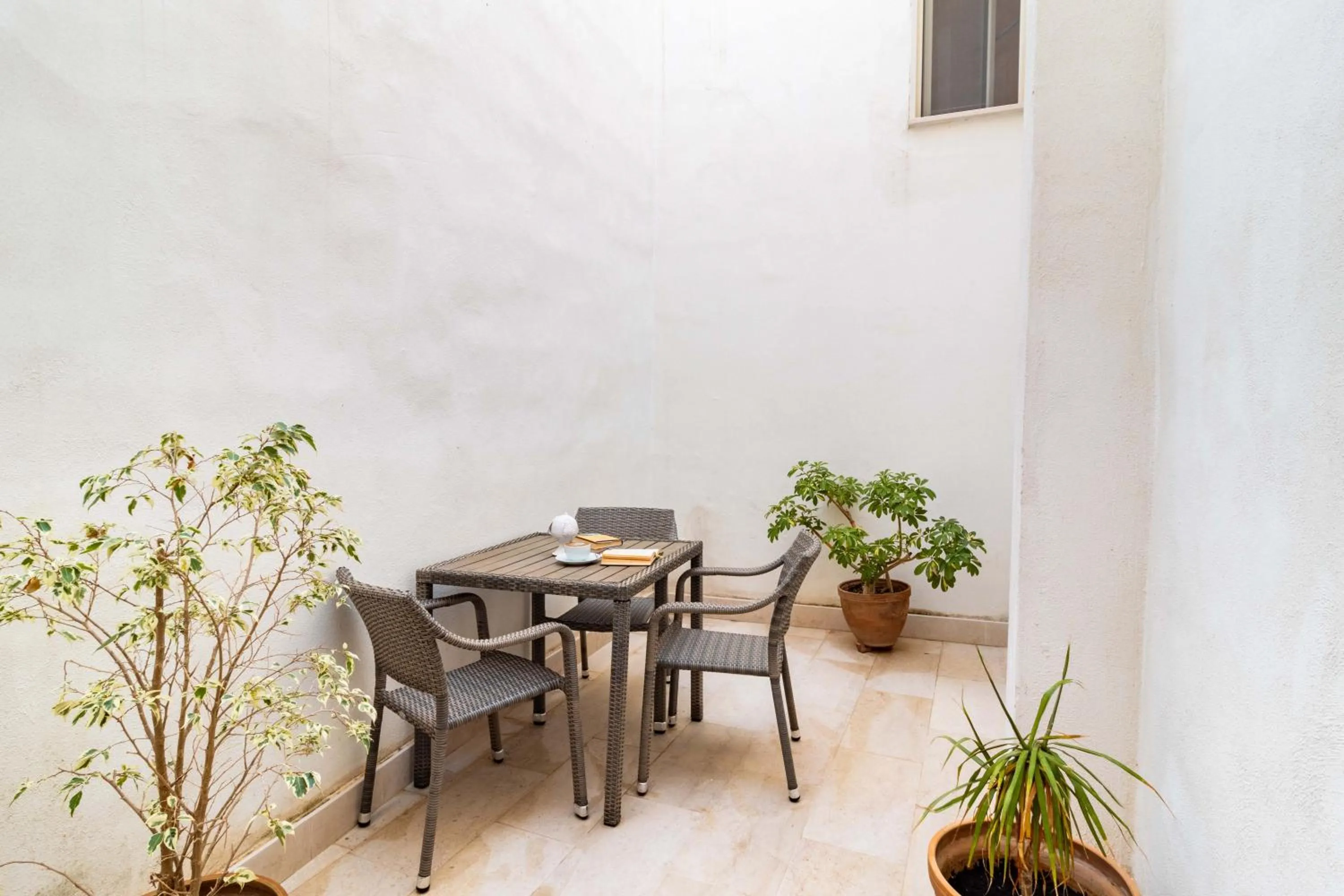 Patio in Palazzo Zacà