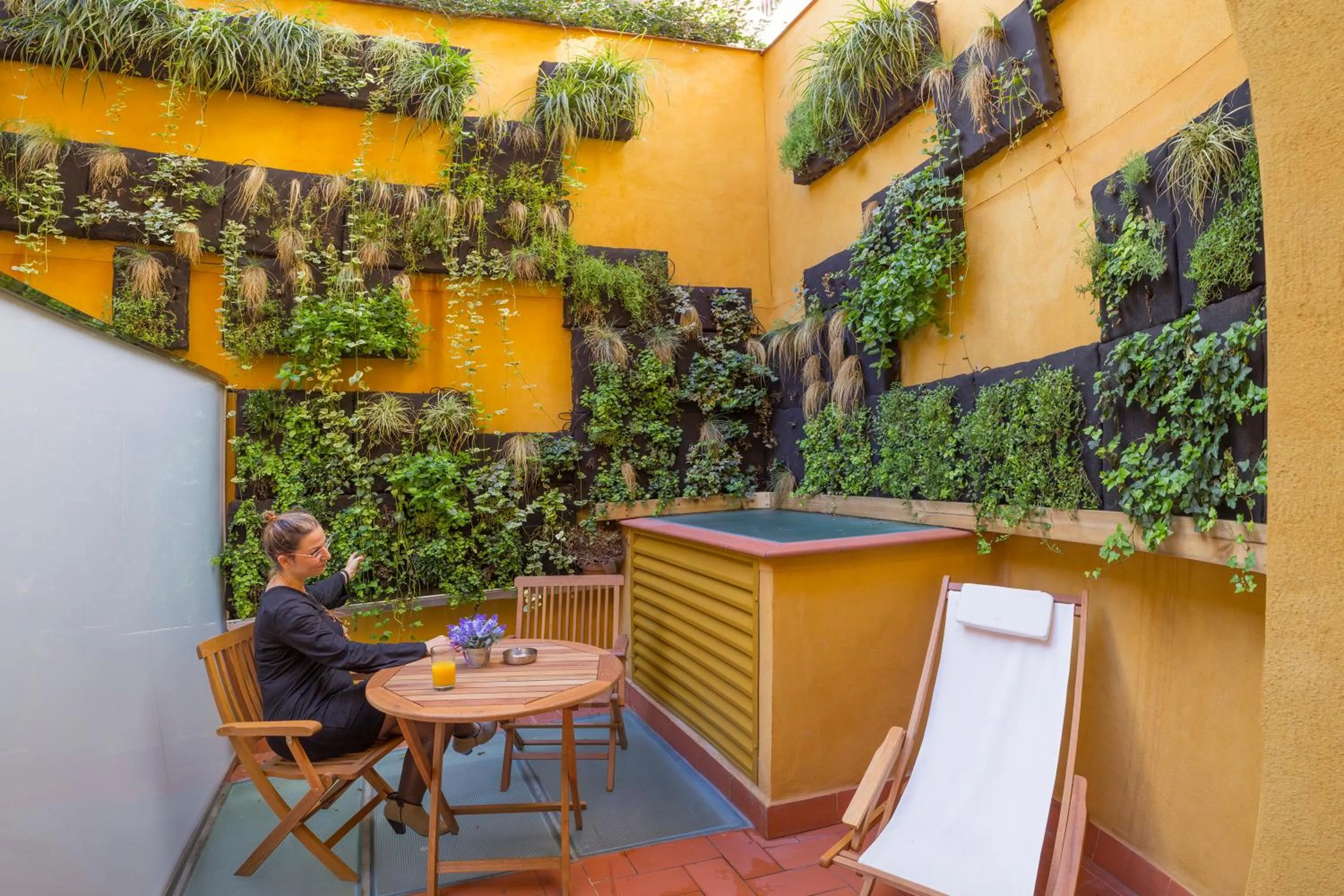 Balcony/Terrace in Boutique Hostemplo Sagrada Familia