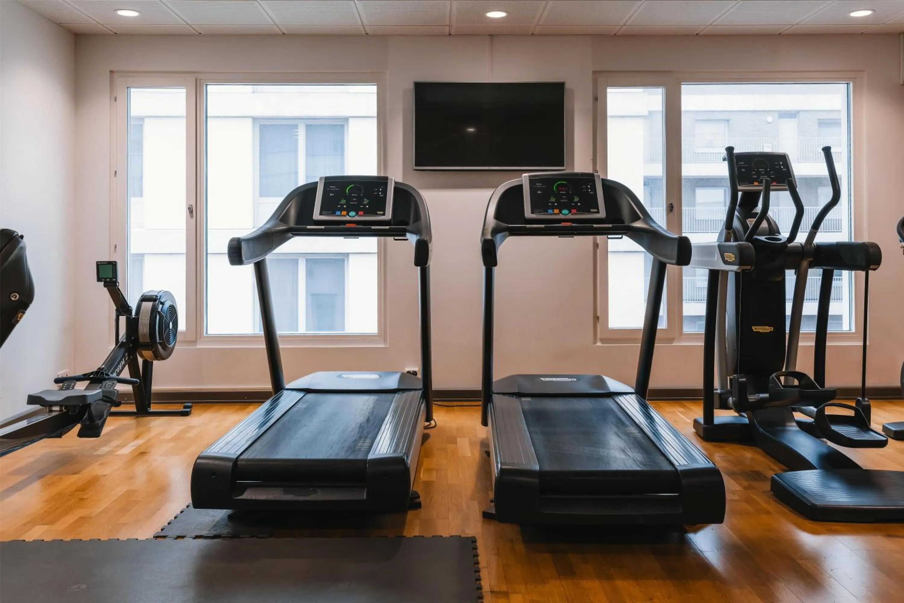 Fitness centre/facilities in Radisson Blu Metropol Helsingborg