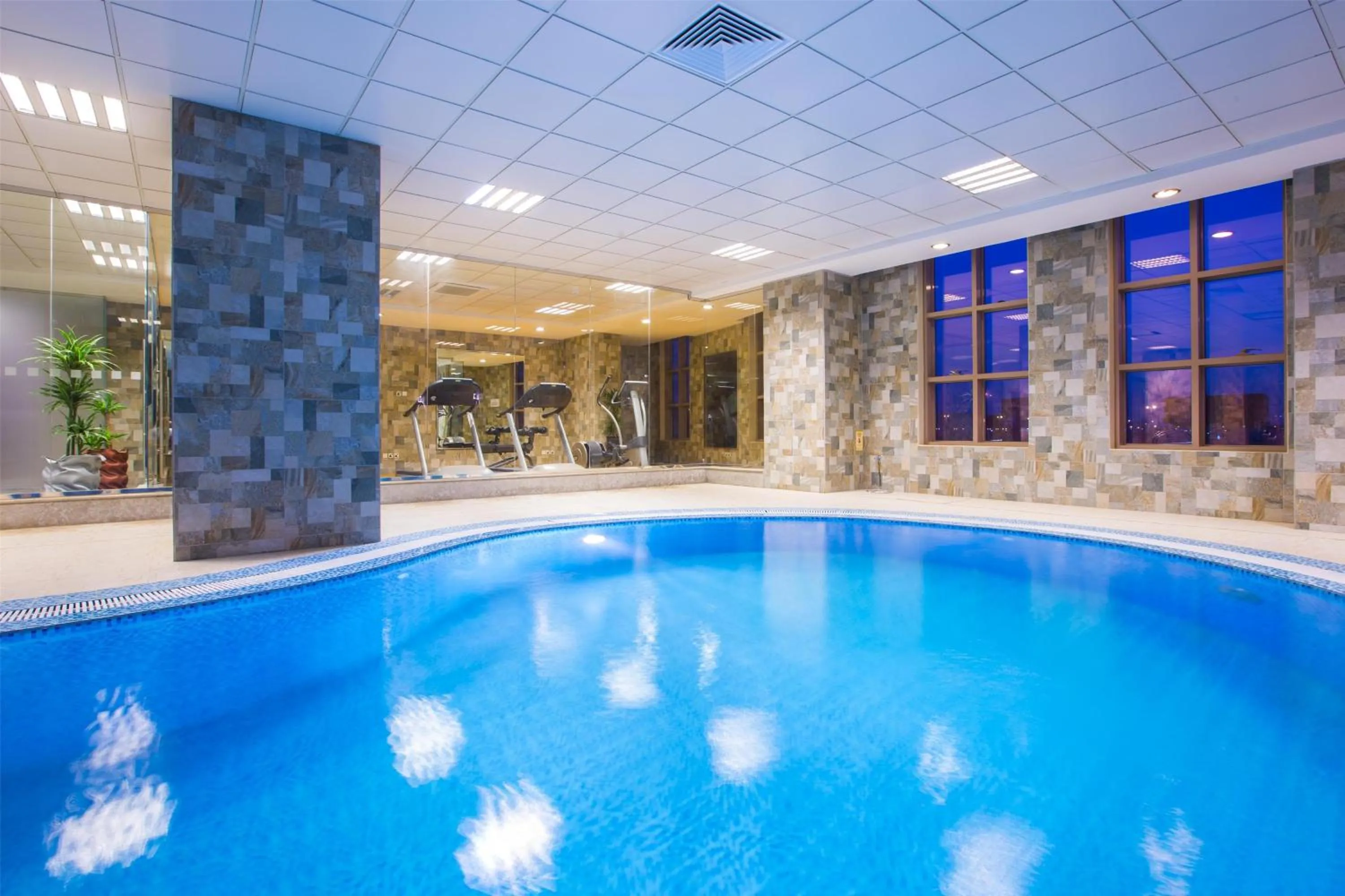 Pool view in Radisson Blu Plaza Jeddah