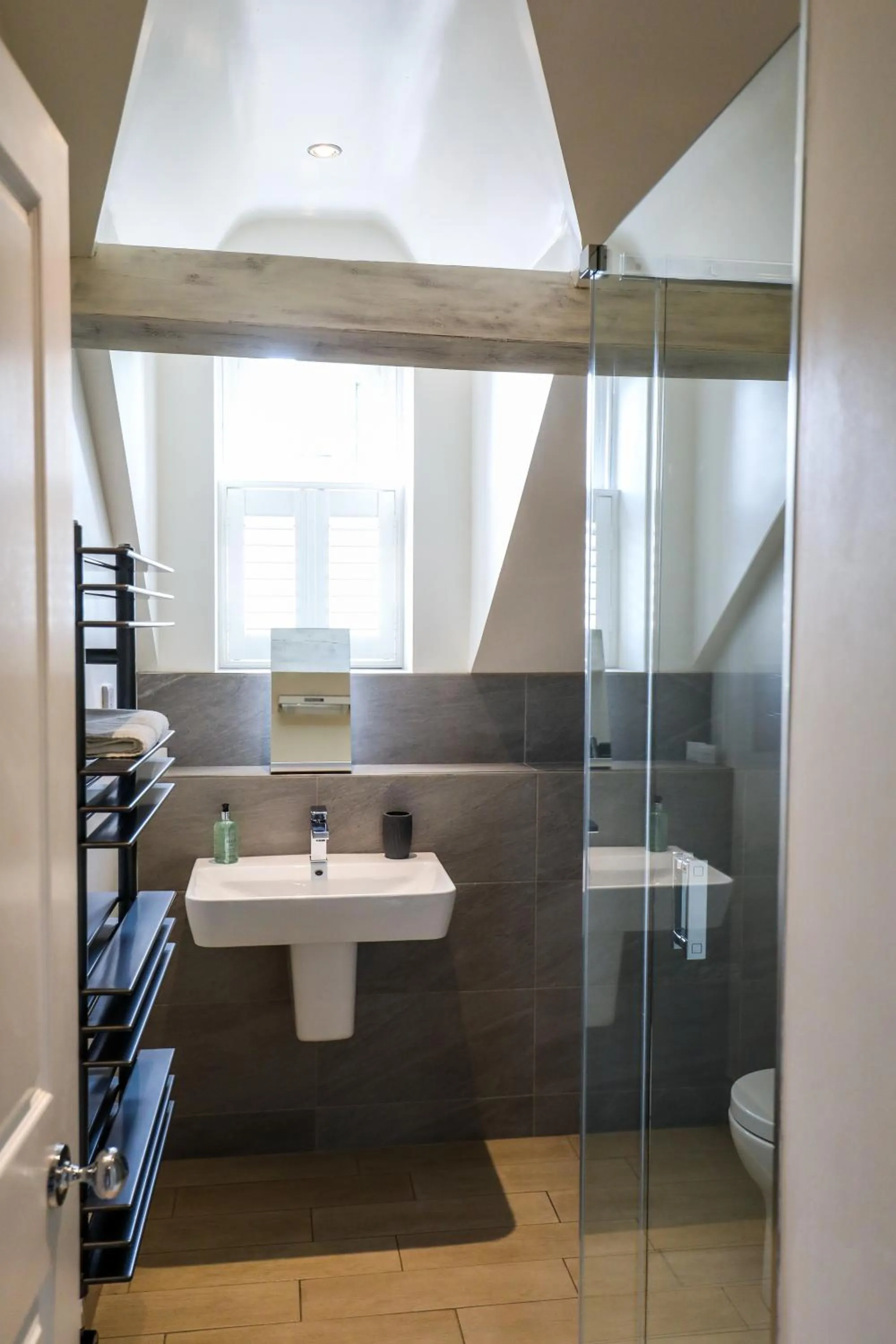 Shower in The Belfry Whitby