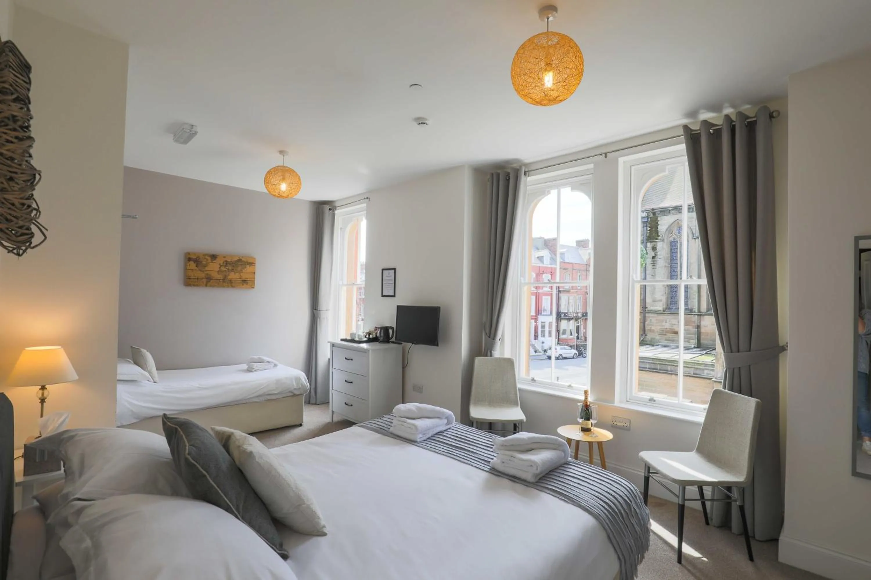 Bedroom, Bed in The Belfry Whitby