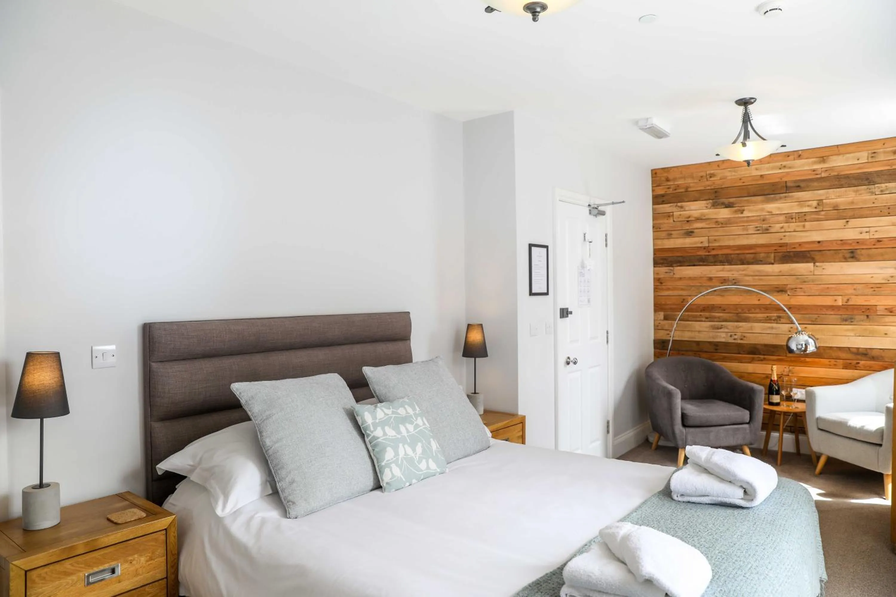 Bedroom, Bed in The Belfry Whitby