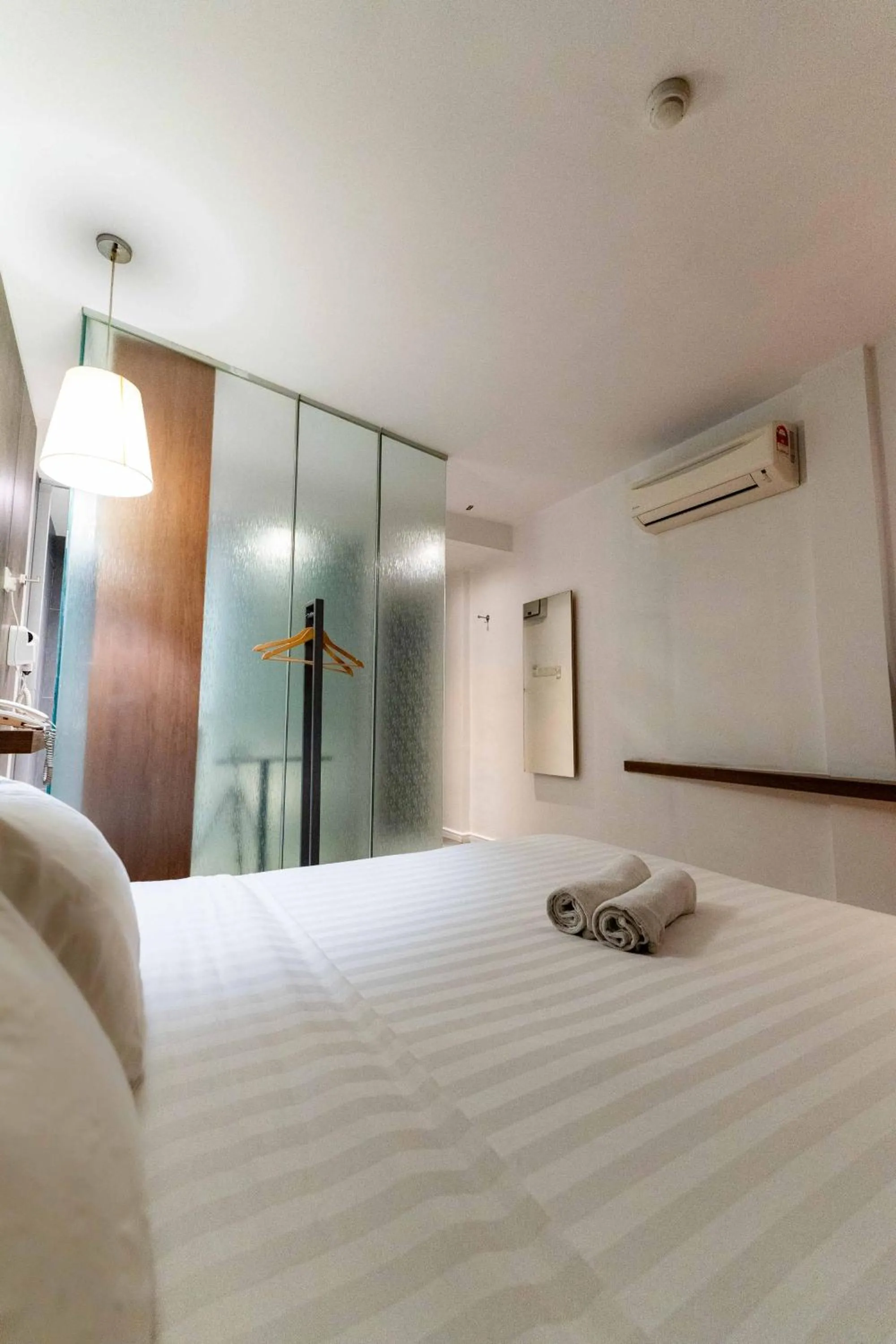 Bed in T+ Hotel Butterworth