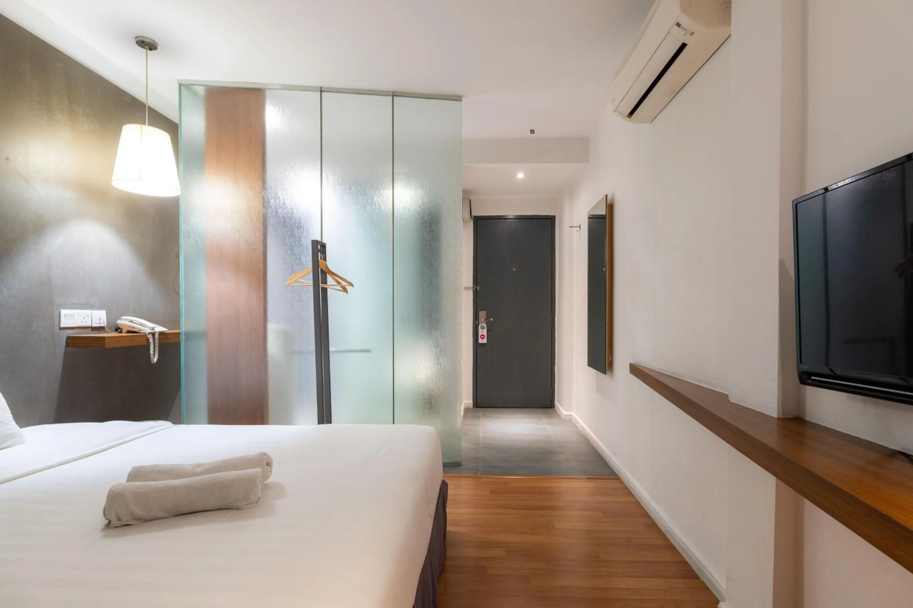 Bed in T+ Hotel Butterworth