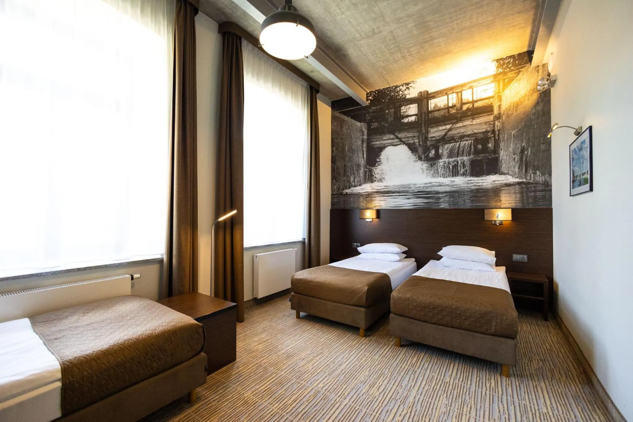 Bed in Hotel Loft 1898