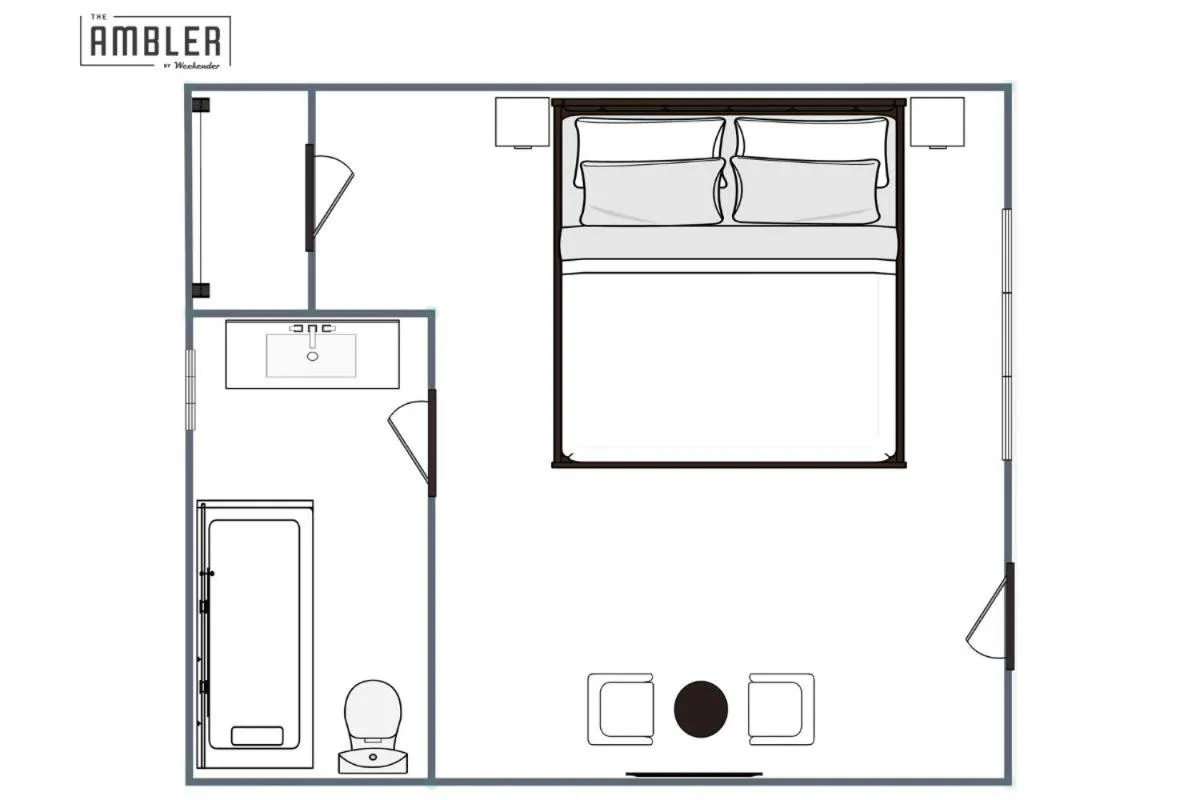 Floor plan in Ambler Hotel