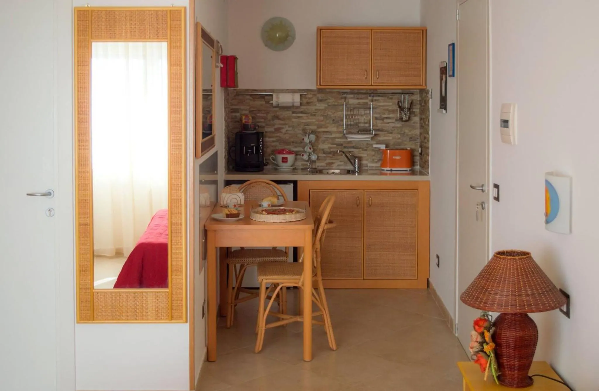 Dining area in B&B Sunshine