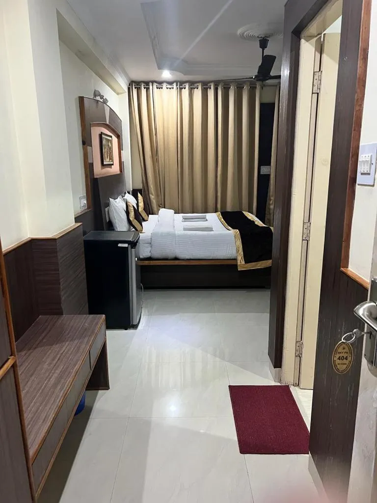 Bed in Sky Pie hotel