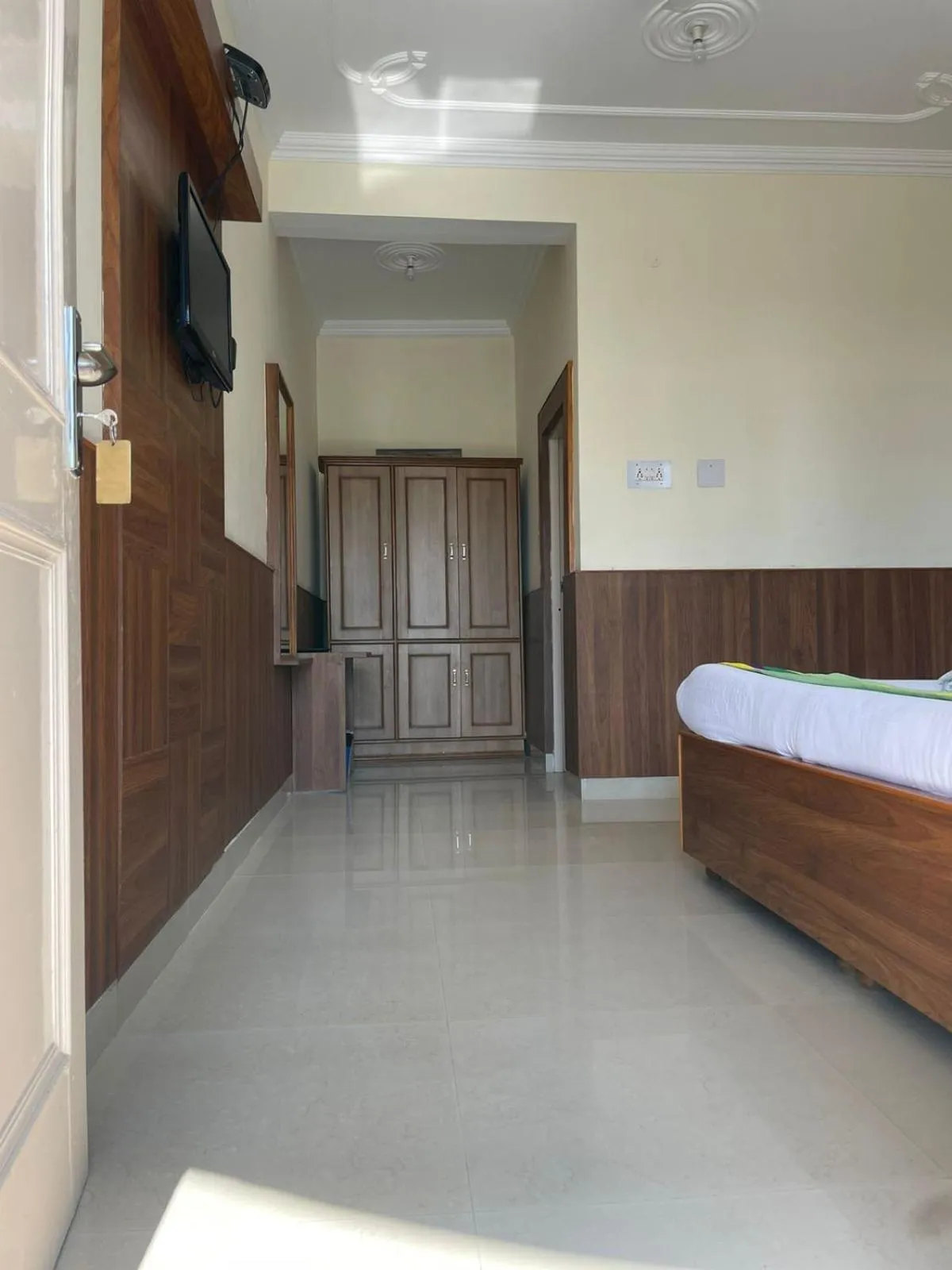 Bed in Sky Pie hotel