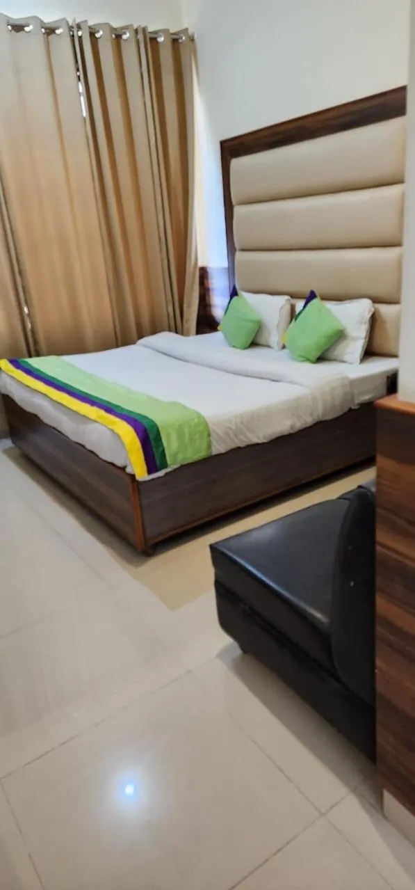 Bed in Sky Pie hotel