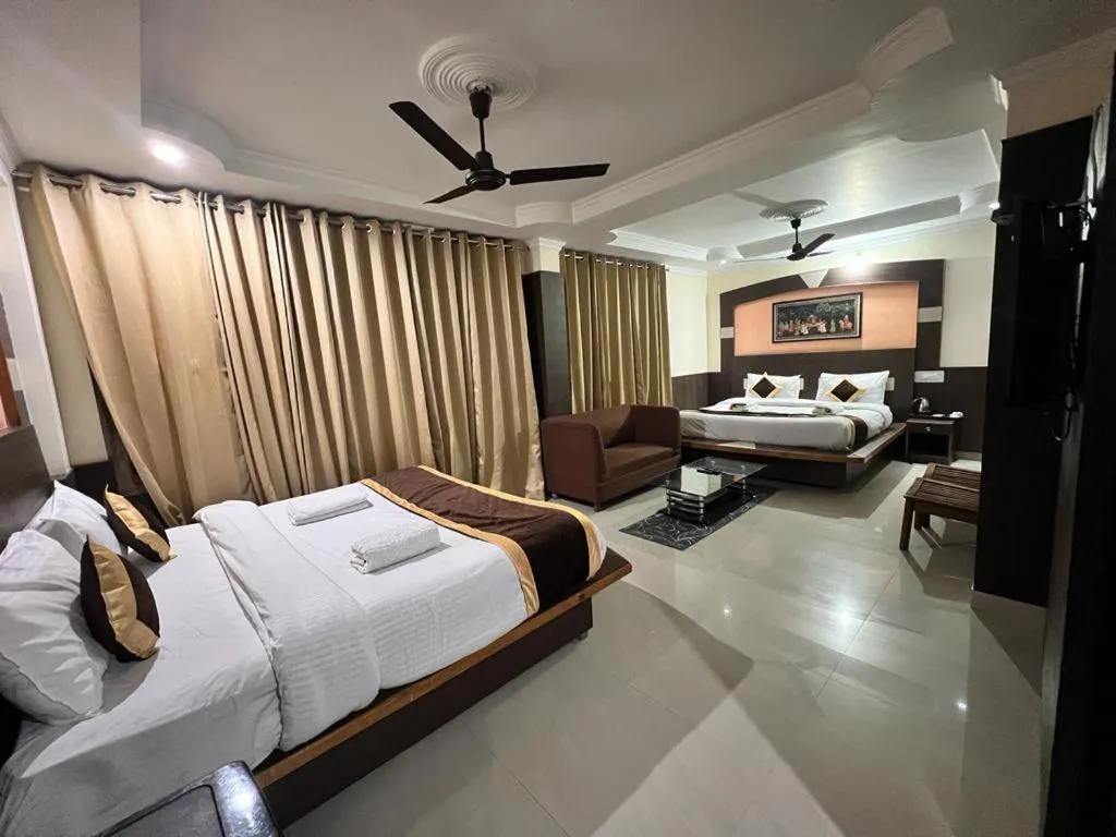 Bed in Sky Pie hotel