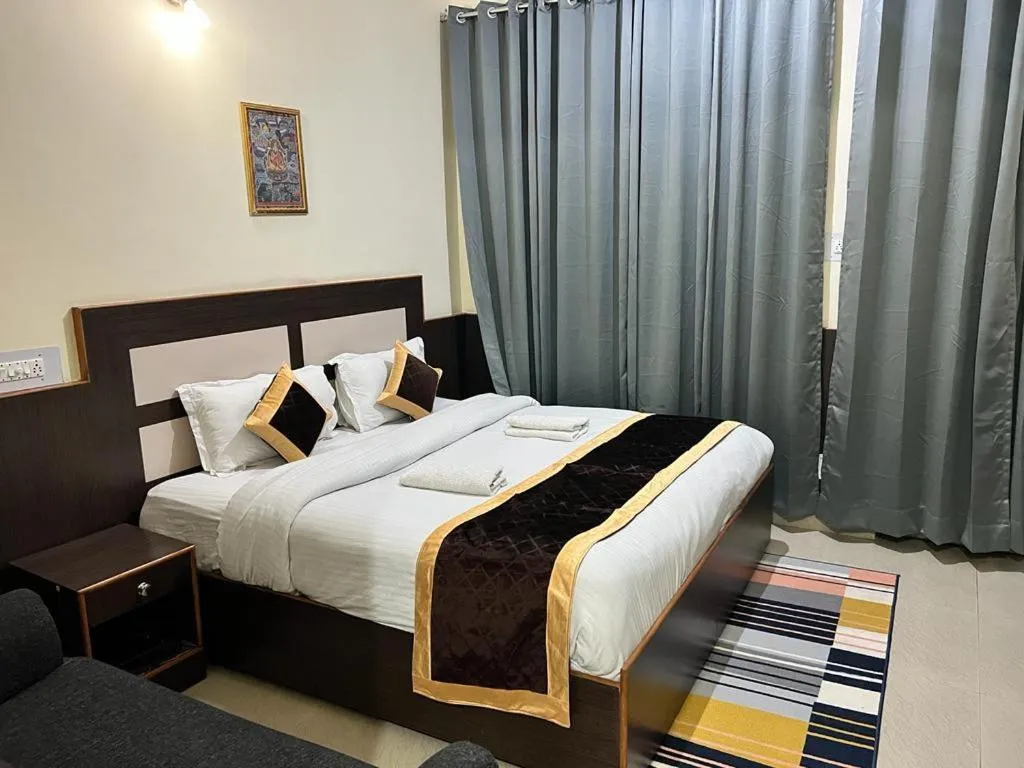 Bed in Sky Pie hotel