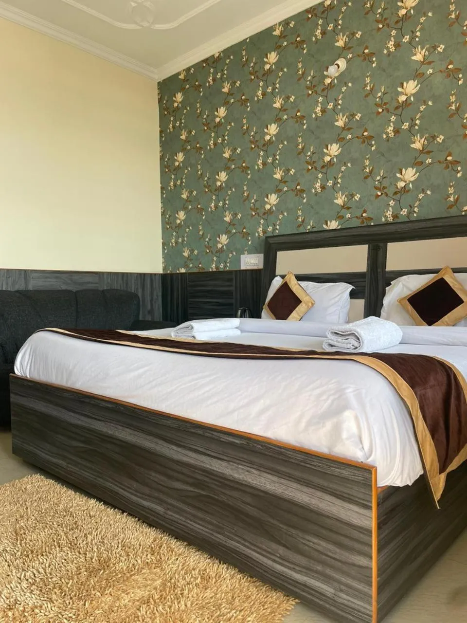 Bed in Sky Pie hotel