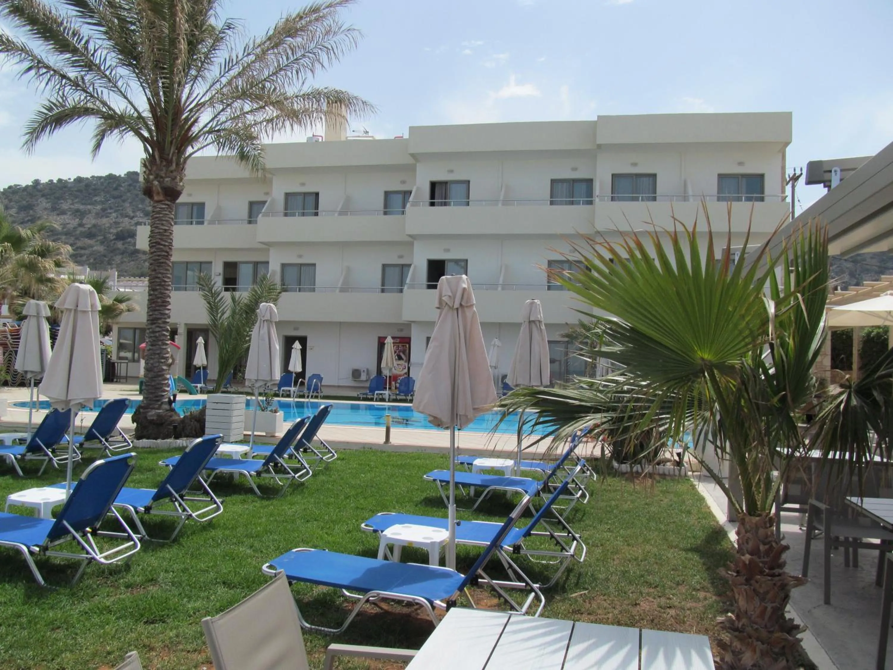 Swimming pool in Malliotakis Beach Hotel "by Checkin"