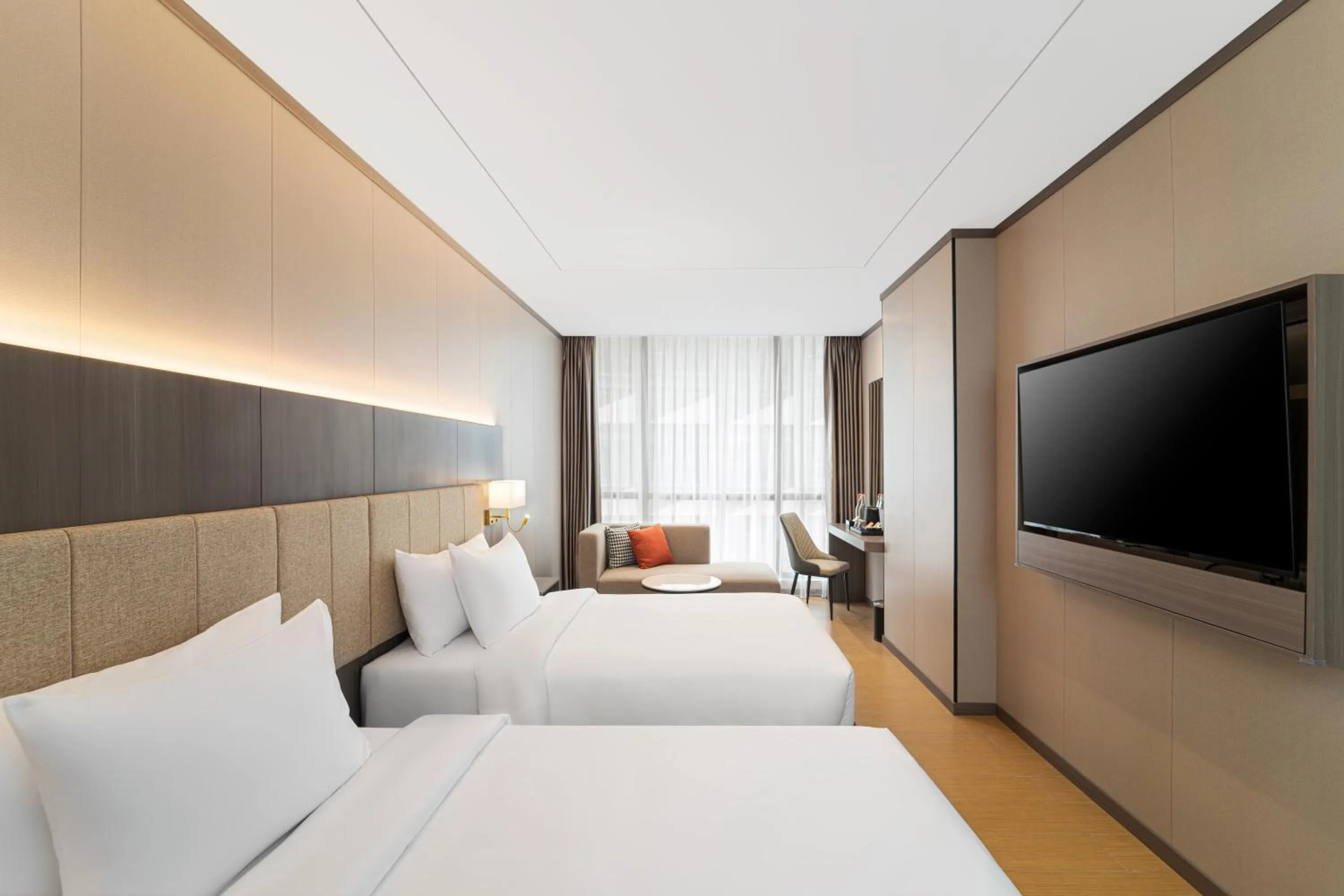 Bedroom, Bed in HARRIS Hotel & Suites Nagoya Batam