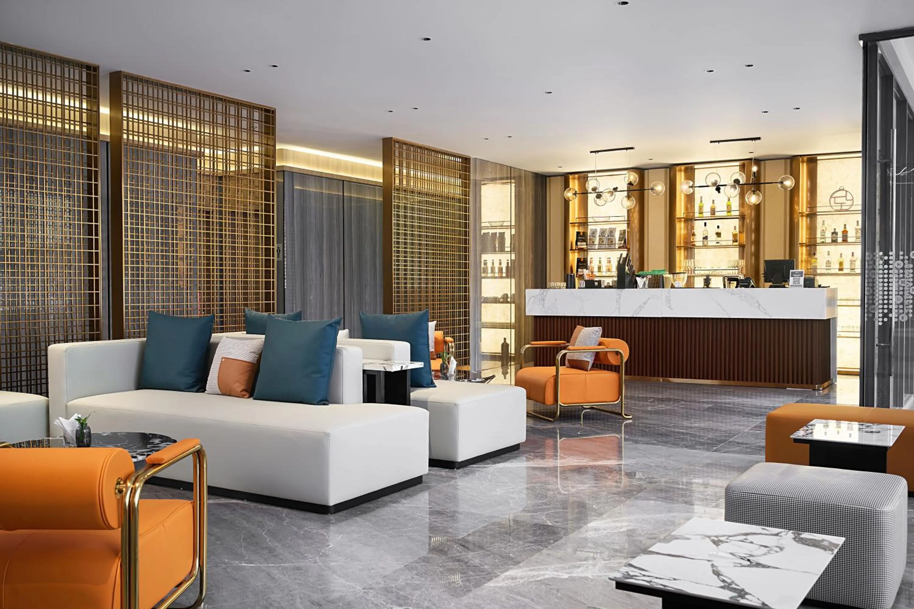 Lounge or bar in HARRIS Hotel & Suites Nagoya Batam