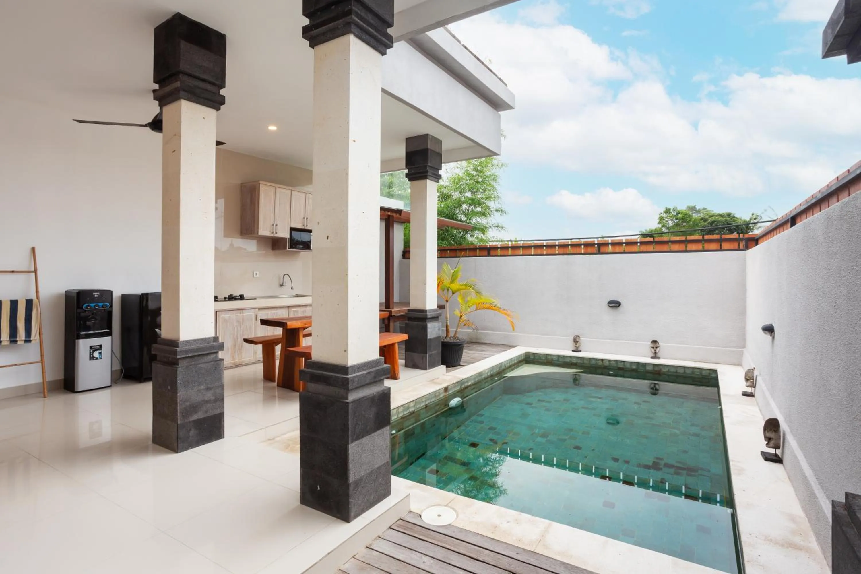 Living room in Om Villas Kedungu