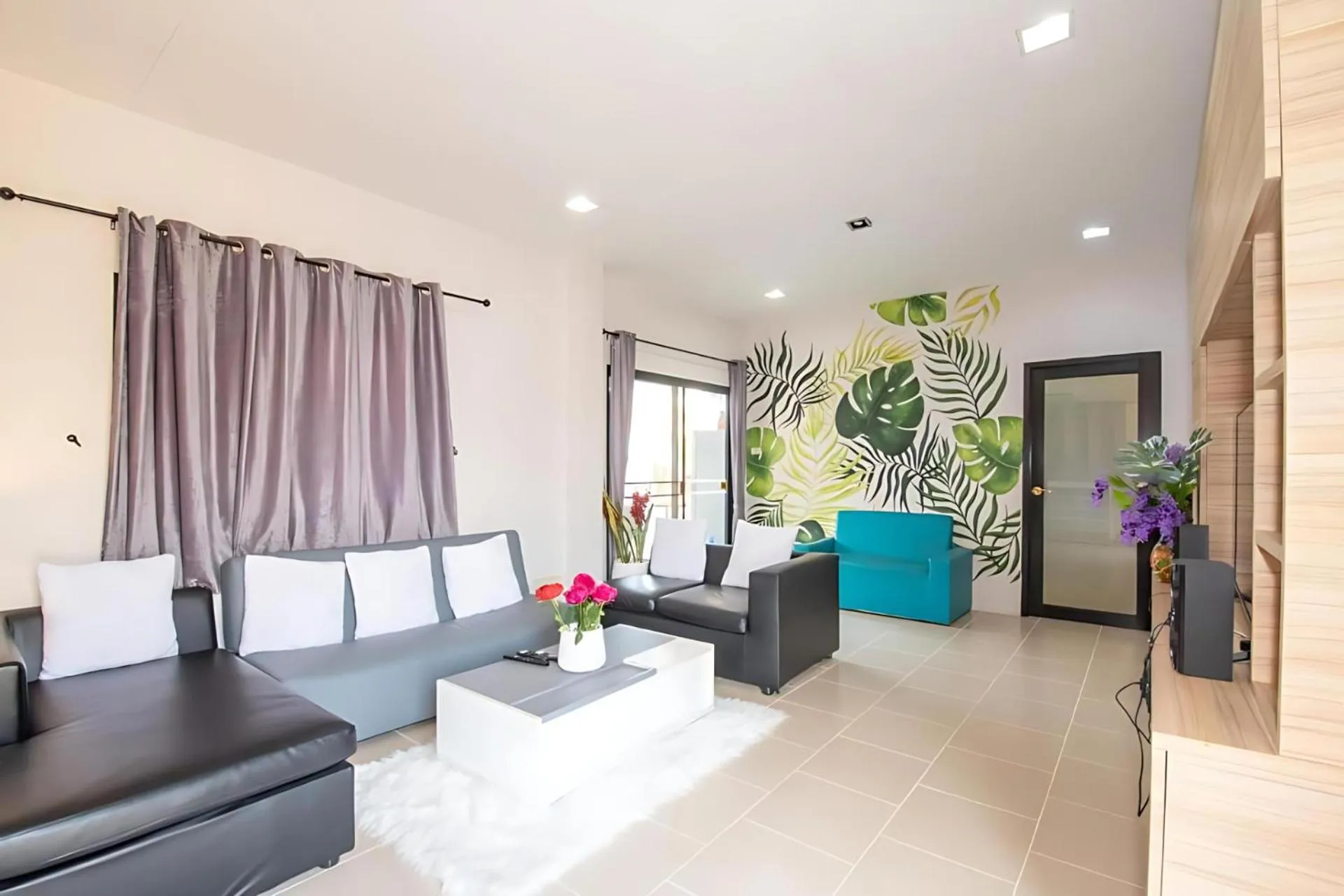 Living room in Hunter Hide Pool Villa