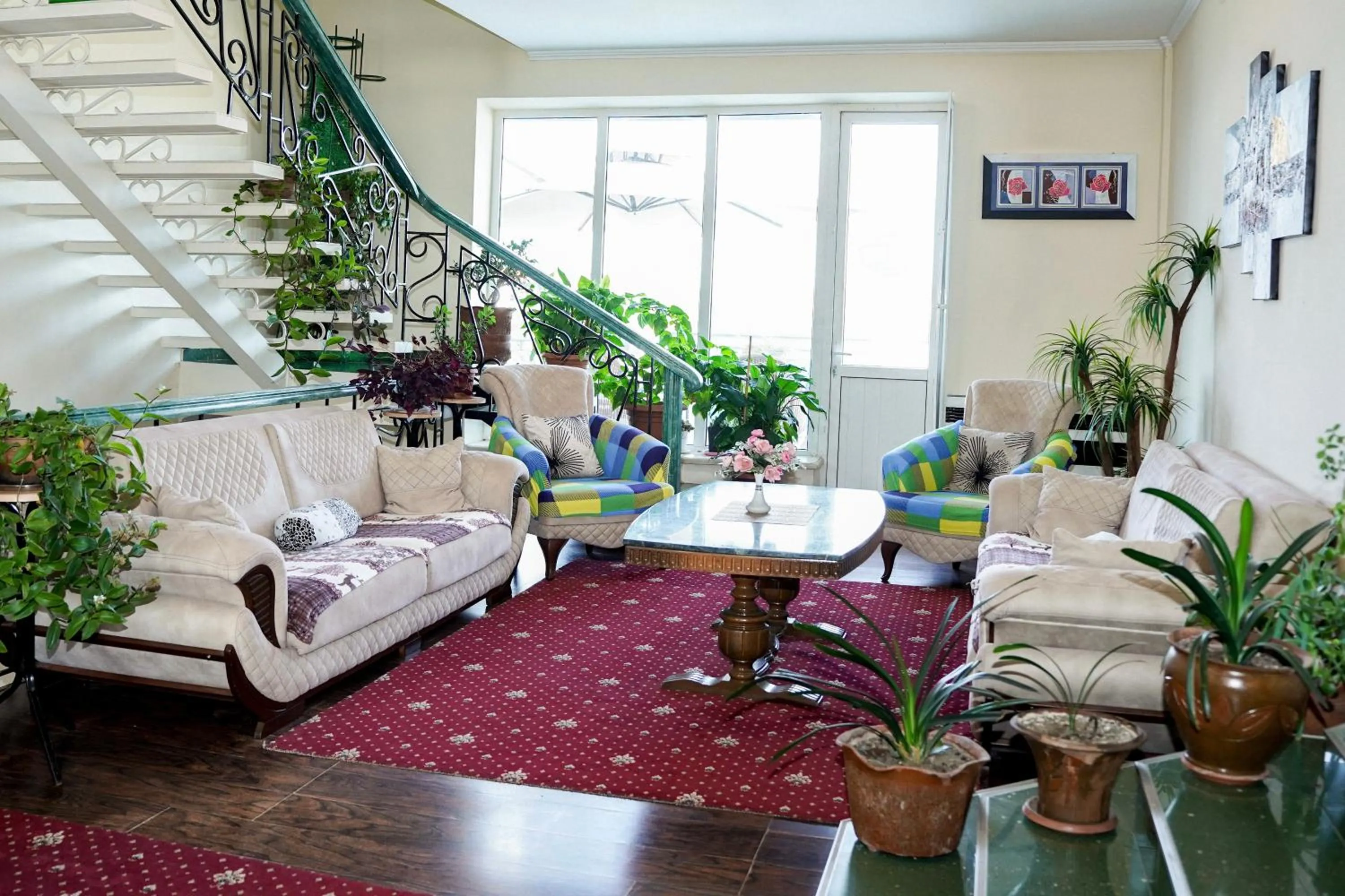 Lobby or reception in Europa Hotel-Kutaisi