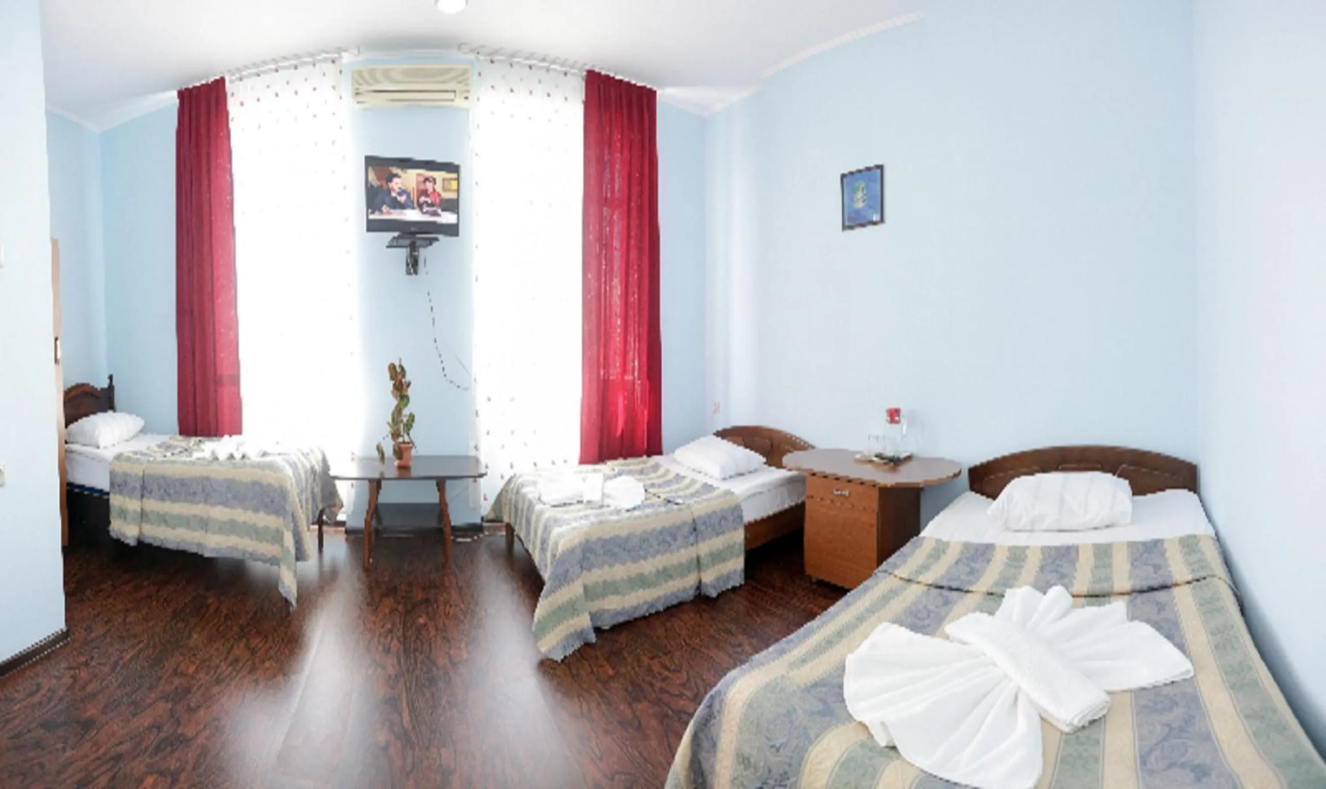 Bedroom, Bed in Europa Hotel-Kutaisi