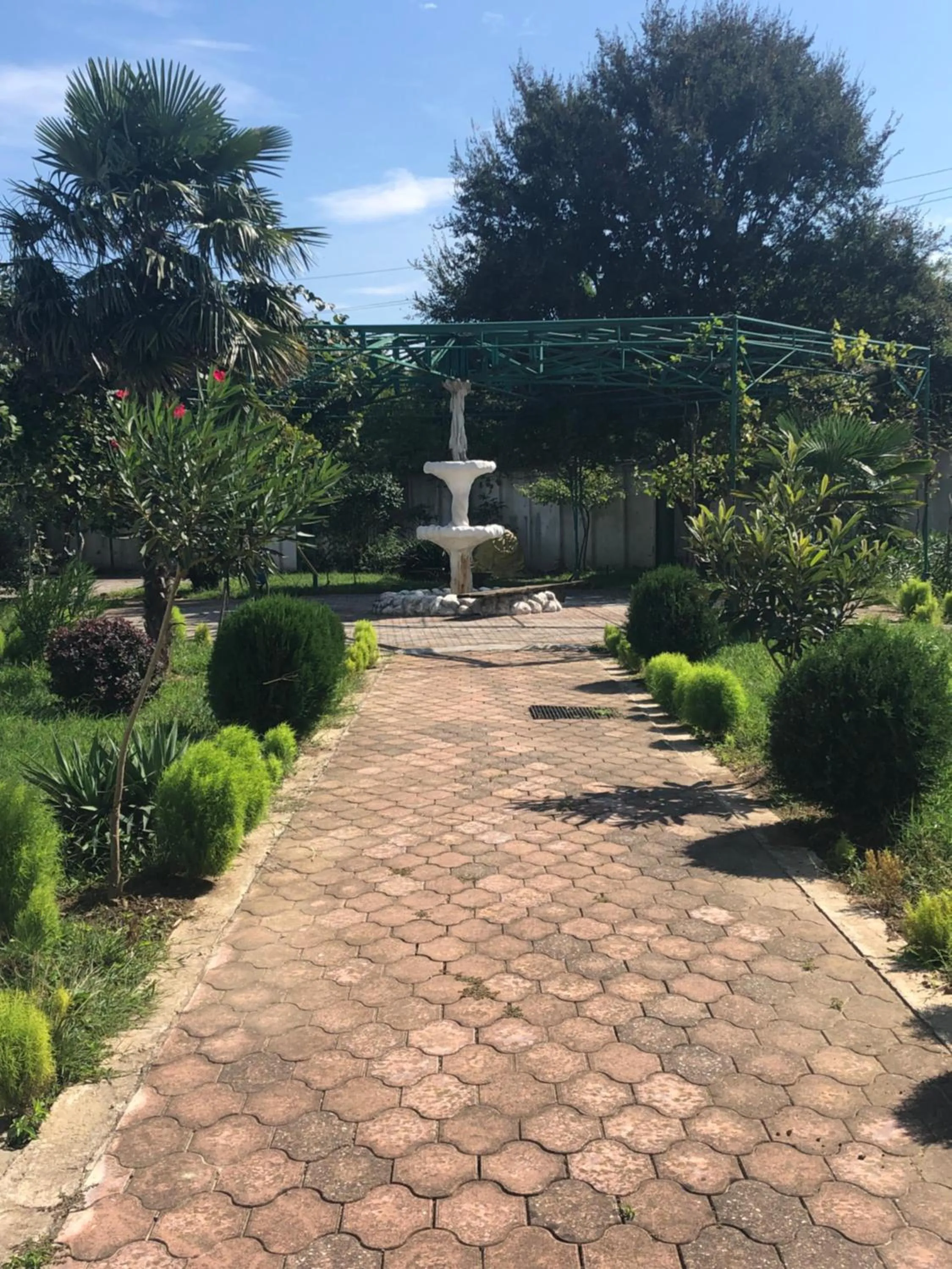 Patio in Europa Hotel-Kutaisi