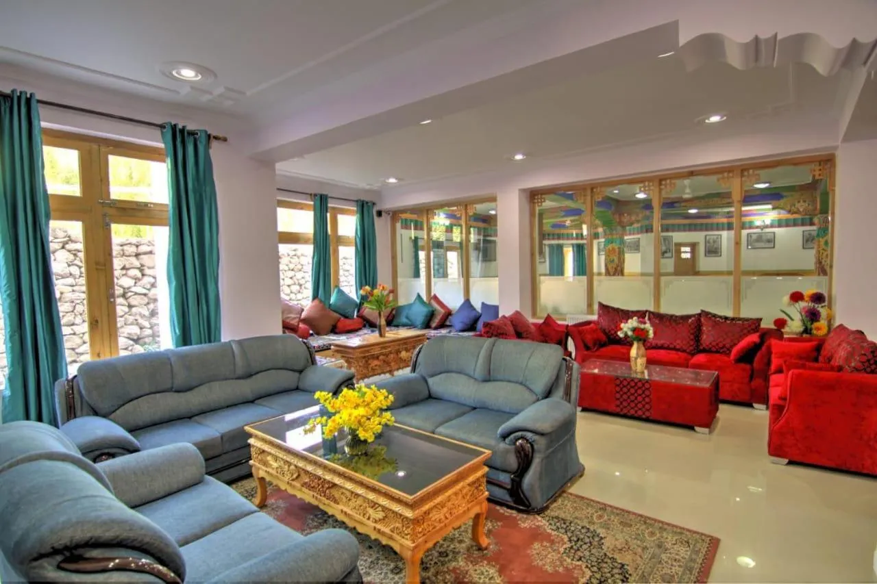 Seating area in Hotel Royal Ladakh, Leh
