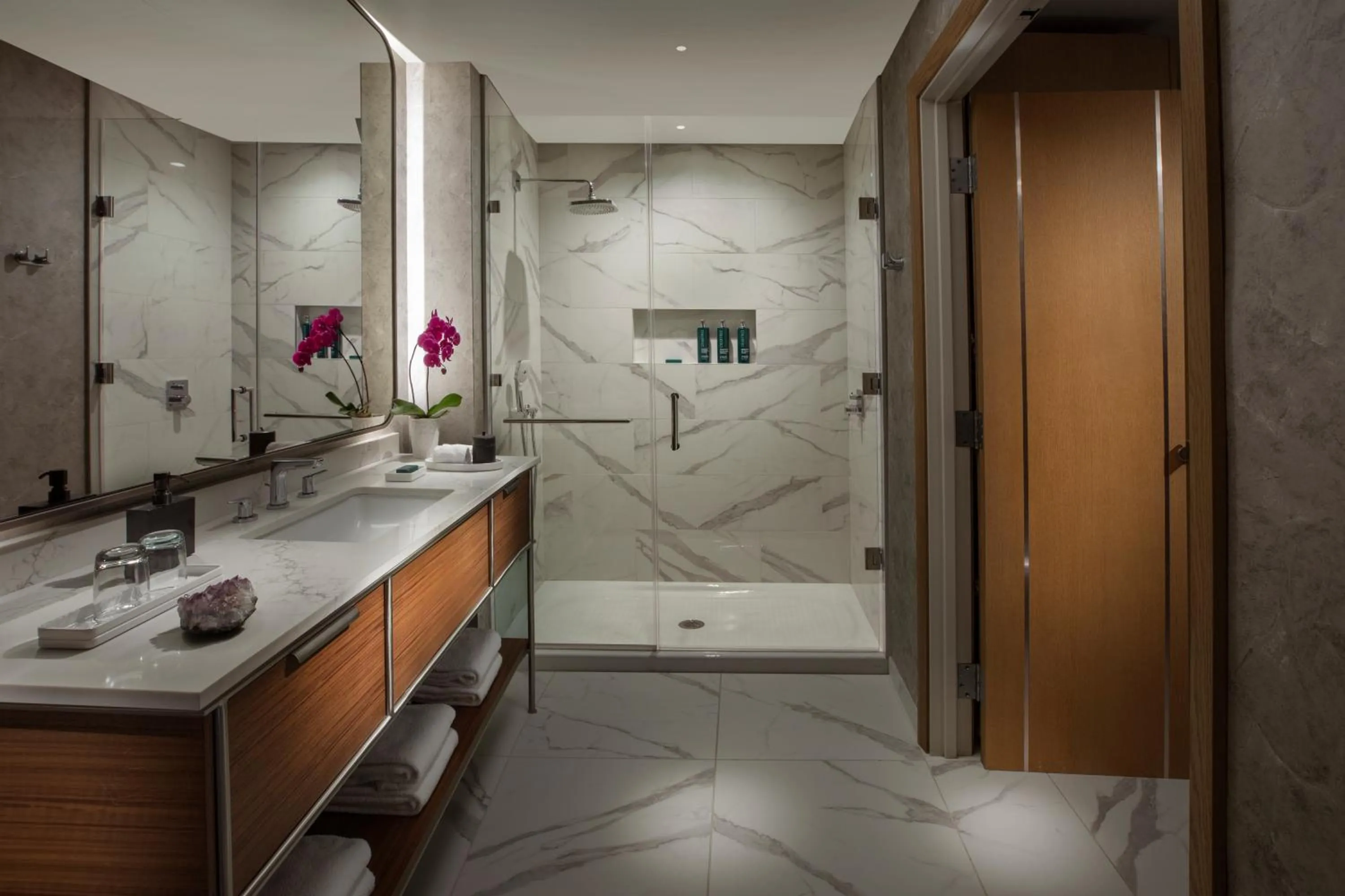 Bathroom in Hilton Arcadia Los Angeles