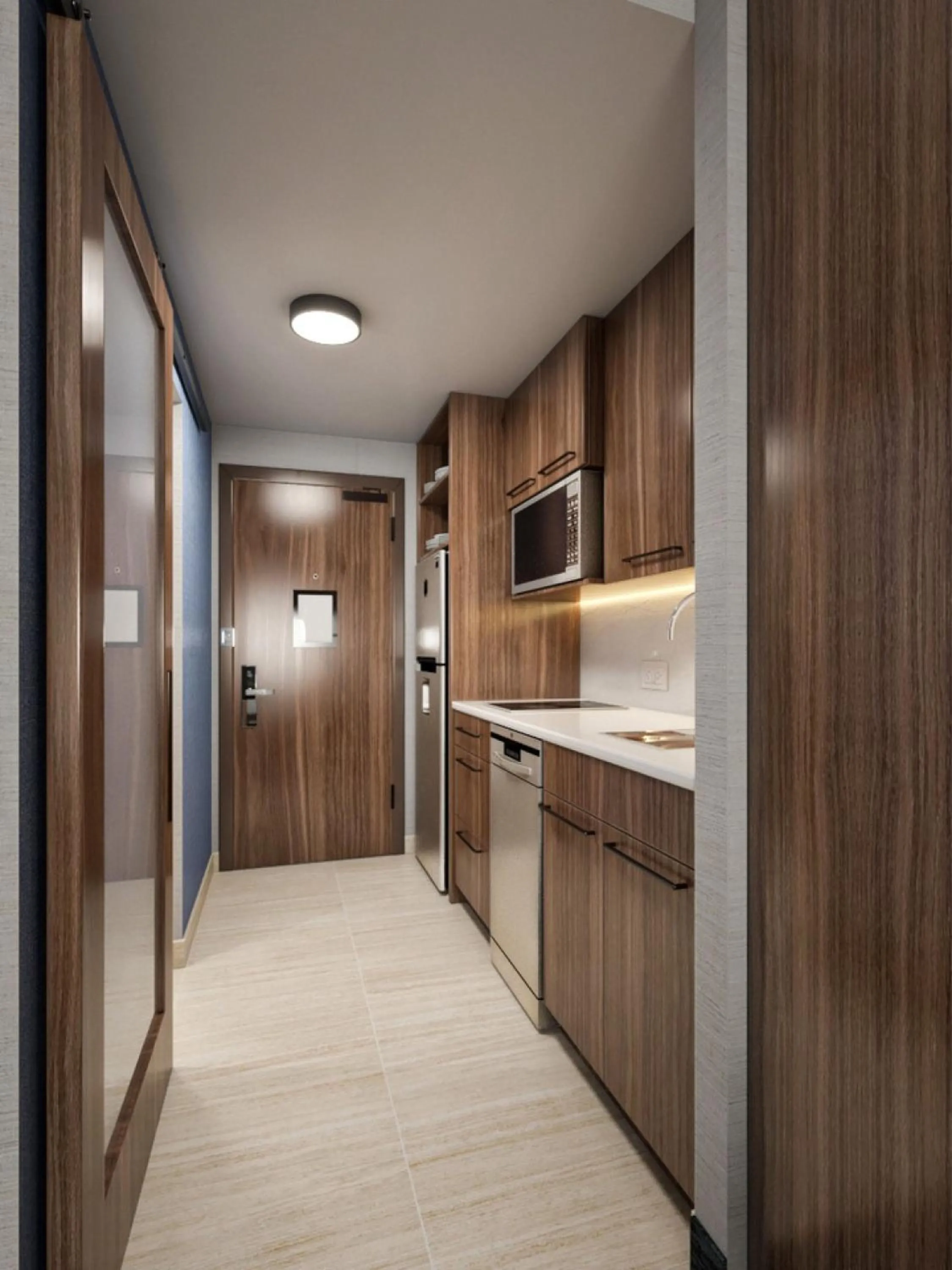 Kitchen or kitchenette in Homewood Suites By Hilton Saltillo