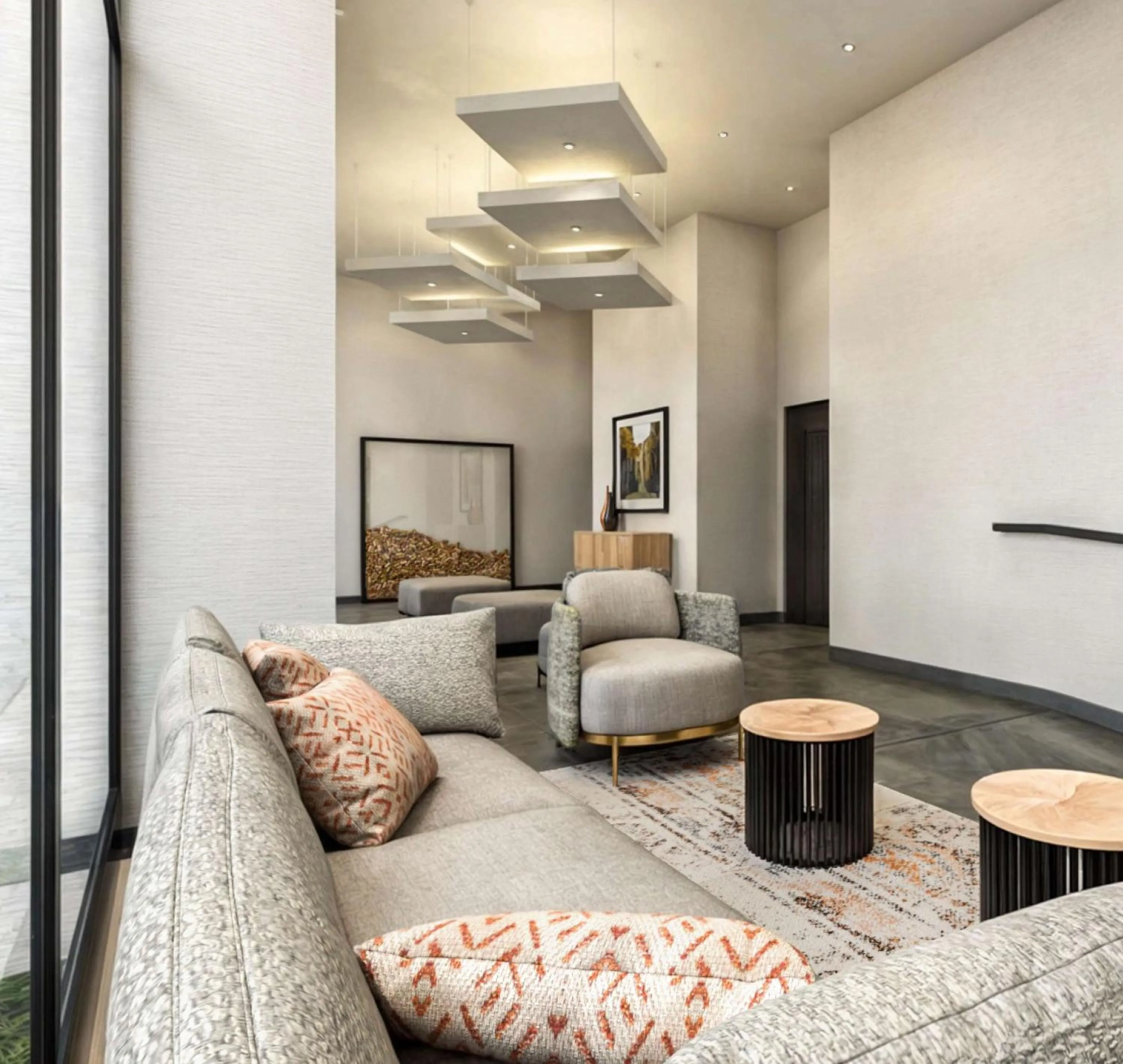 Property building, Bed in Homewood Suites By Hilton Saltillo