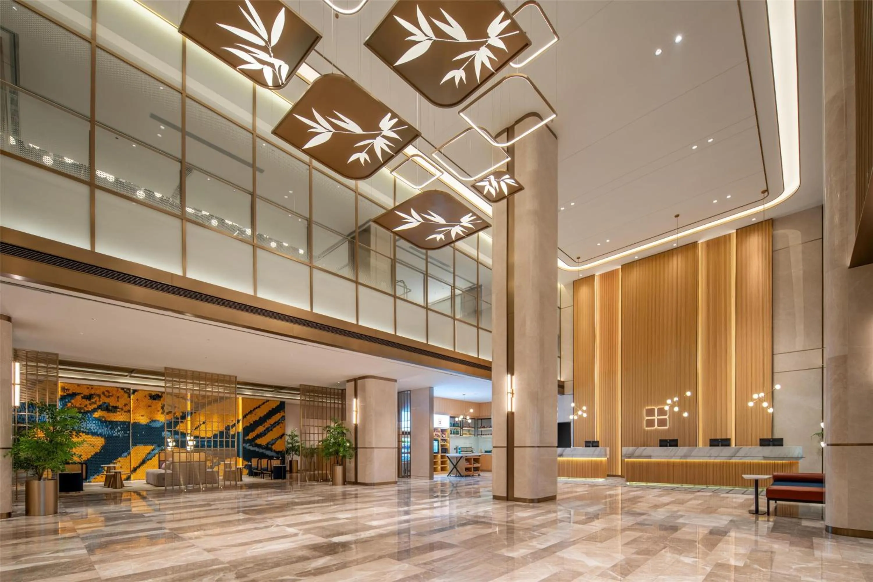 Lobby or reception in Hilton Garden Inn Taizhou Xinghua
