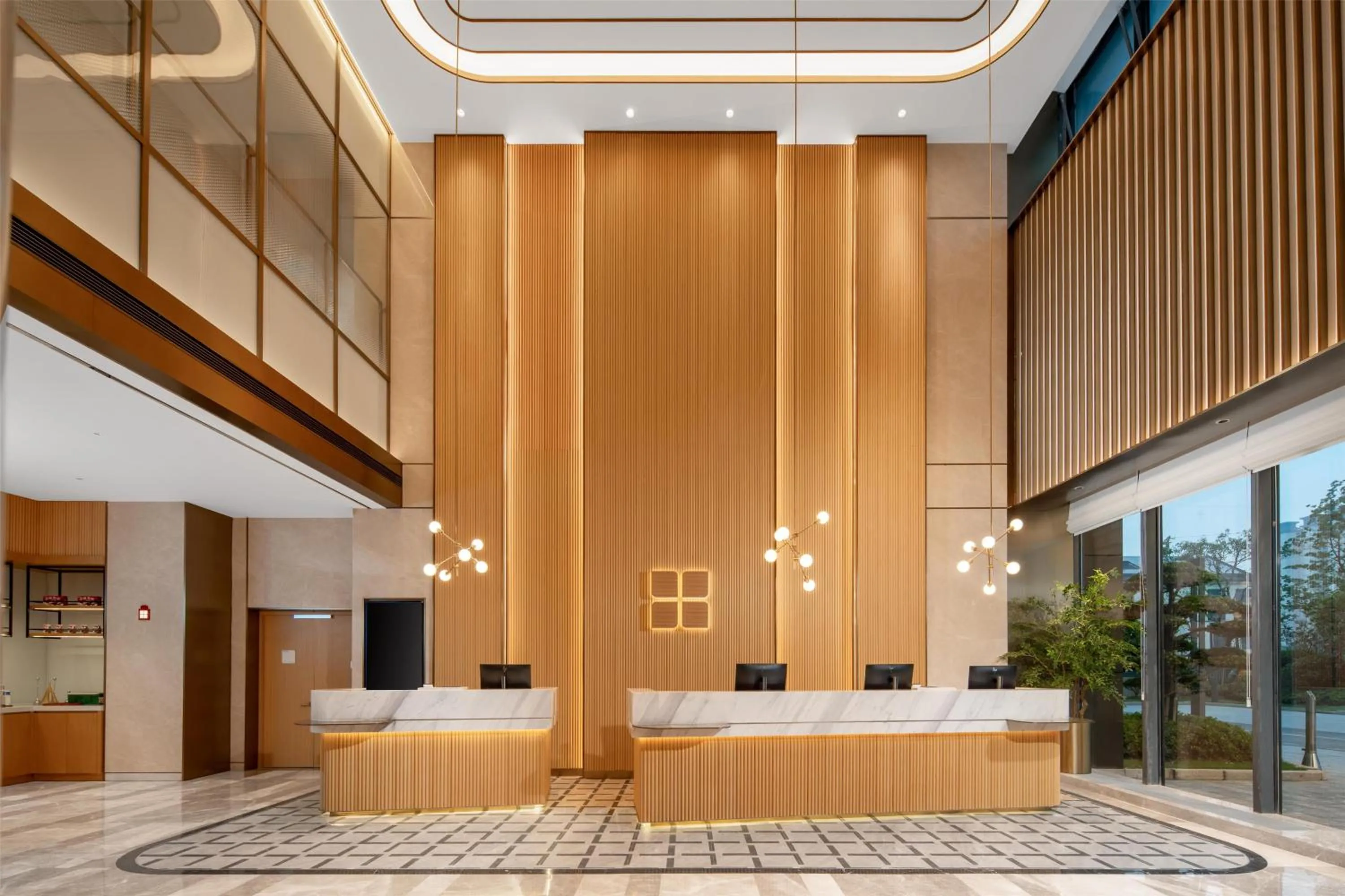 Lobby or reception in Hilton Garden Inn Taizhou Xinghua