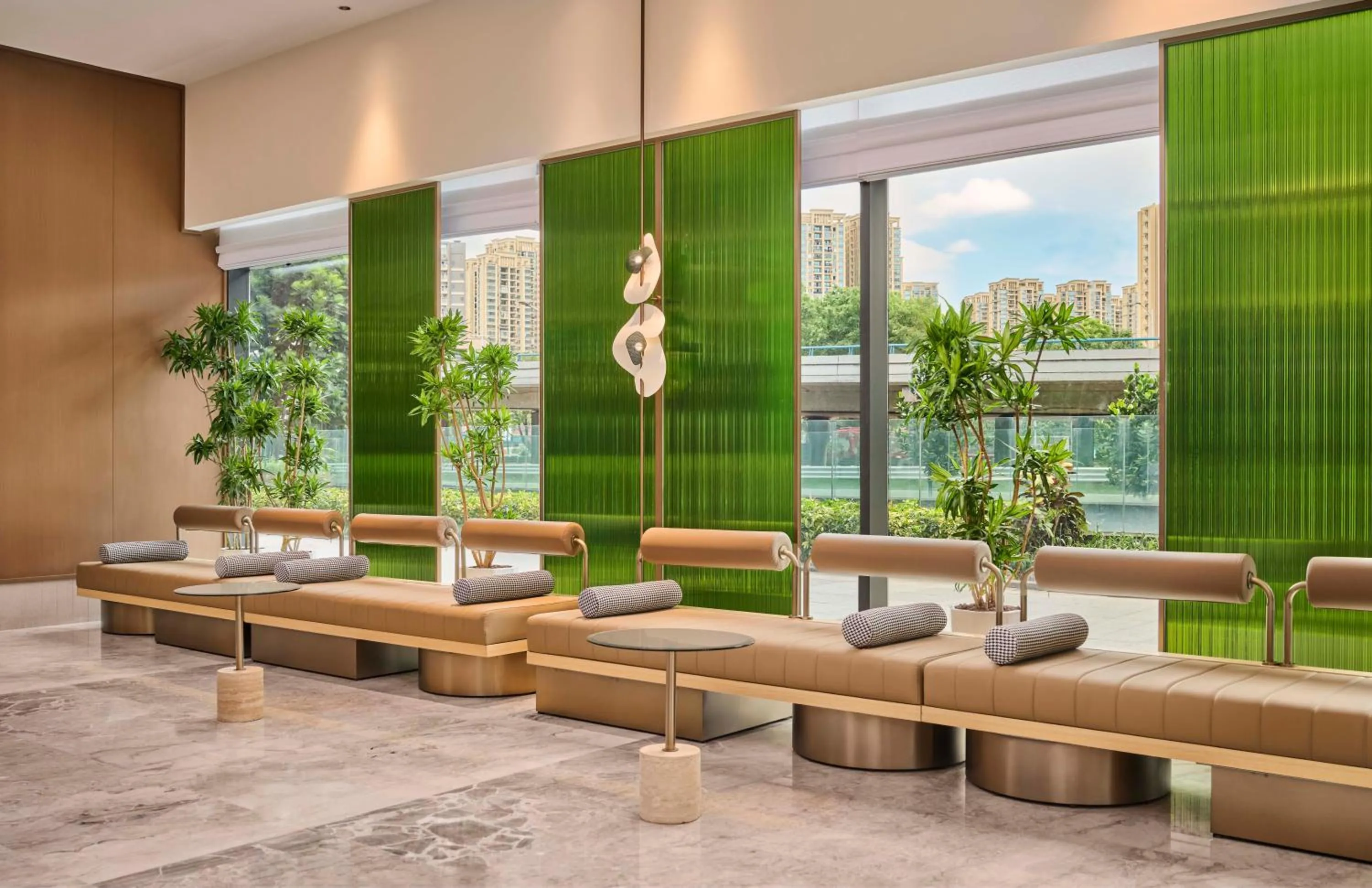 Lobby or reception in Hilton Garden Inn Zhongshan South