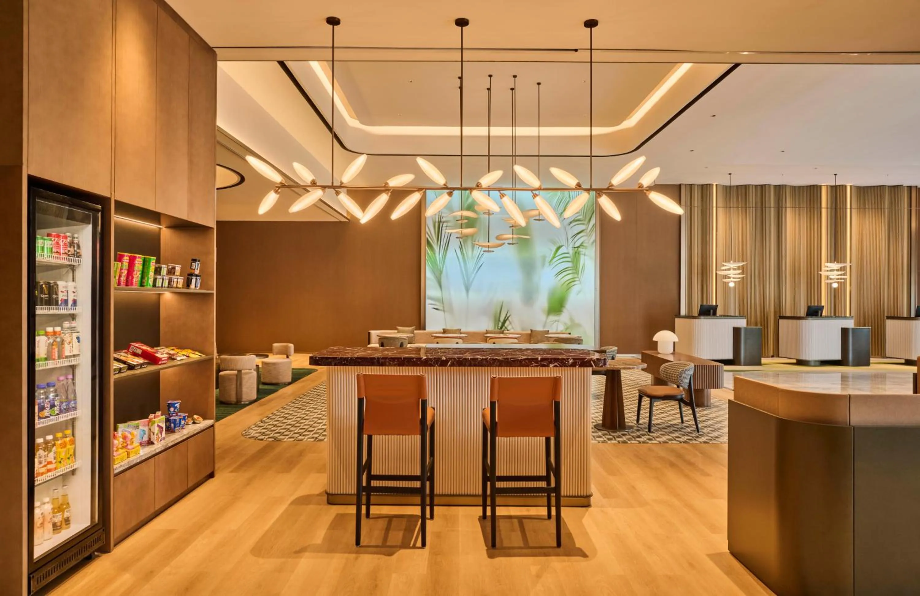 Lobby or reception in Hilton Garden Inn Zhongshan South