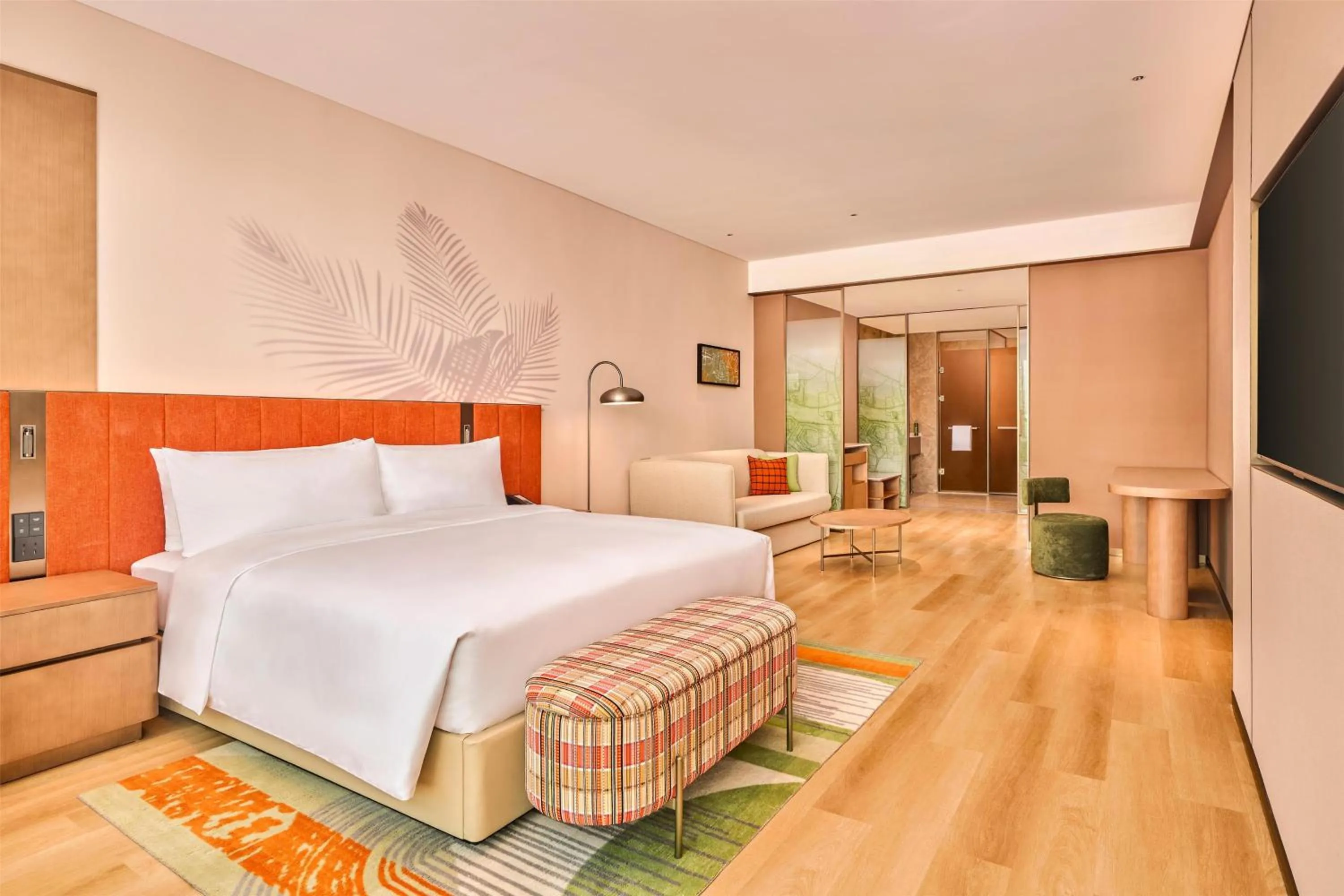 Bed in Hilton Garden Inn Zhongshan South