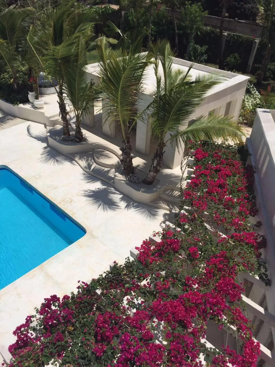 Swimming pool in The Villa Luxury Suites Hotel