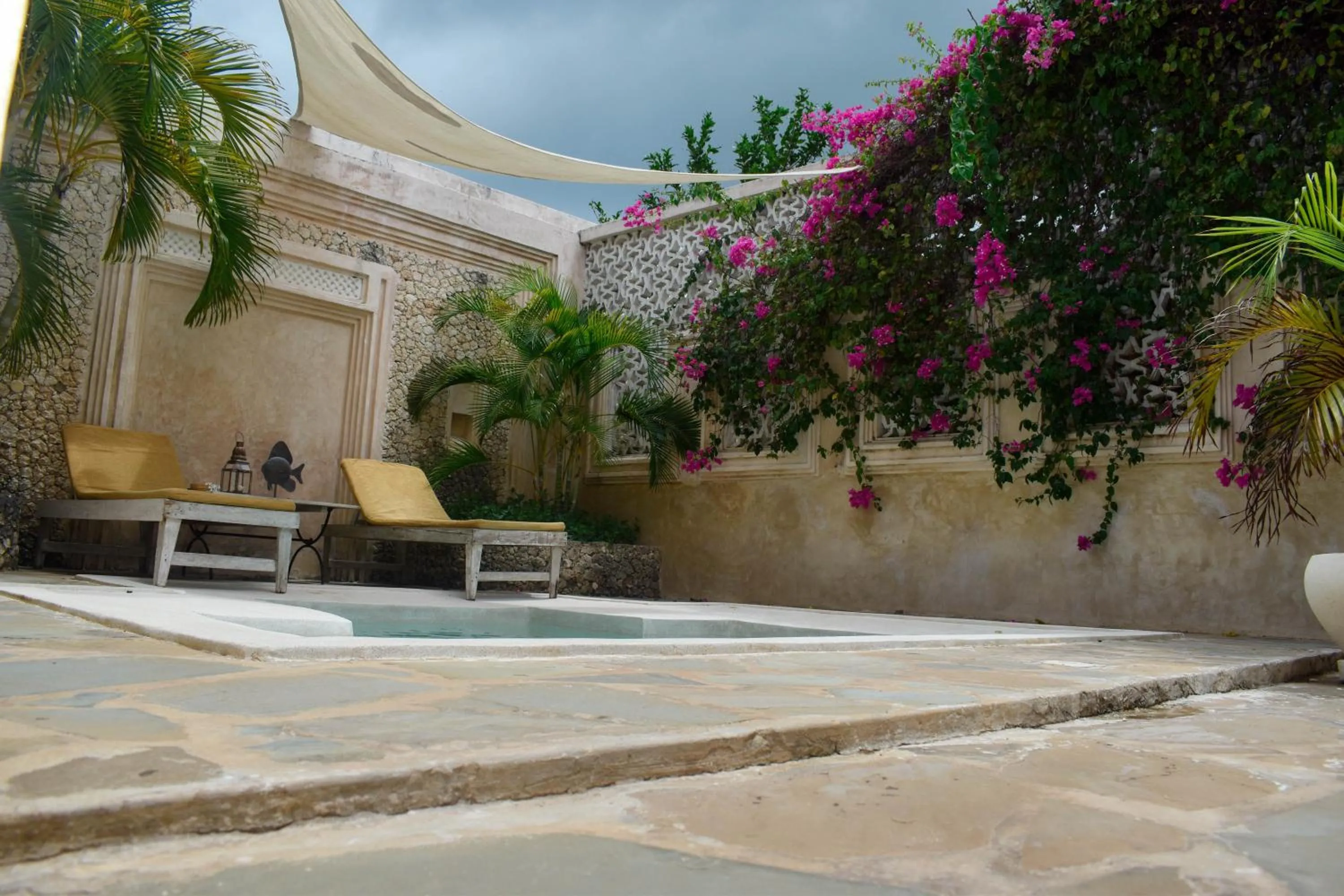 Swimming pool in The Villa Luxury Suites Hotel