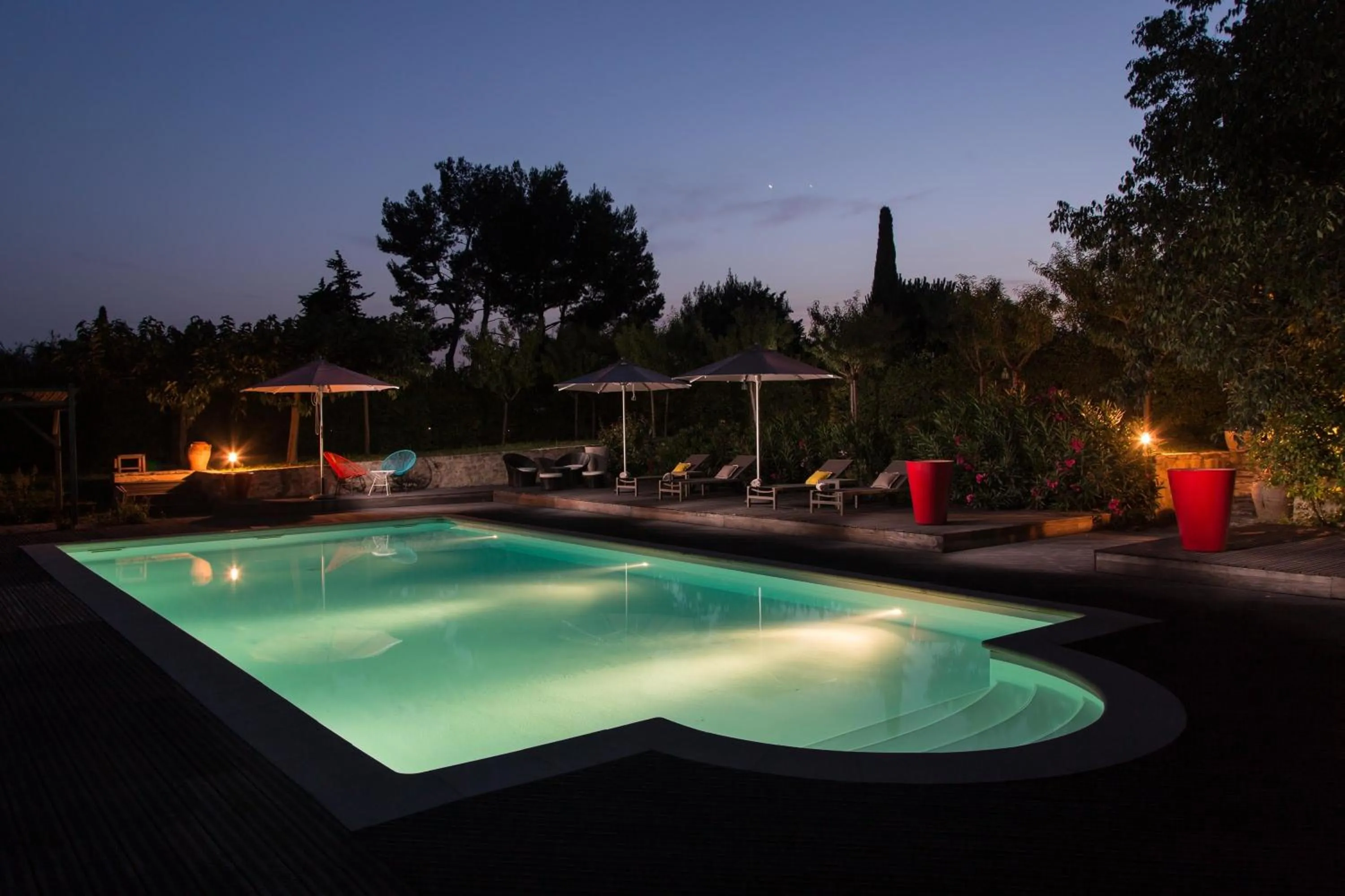 Swimming pool in La Cour Des Sens