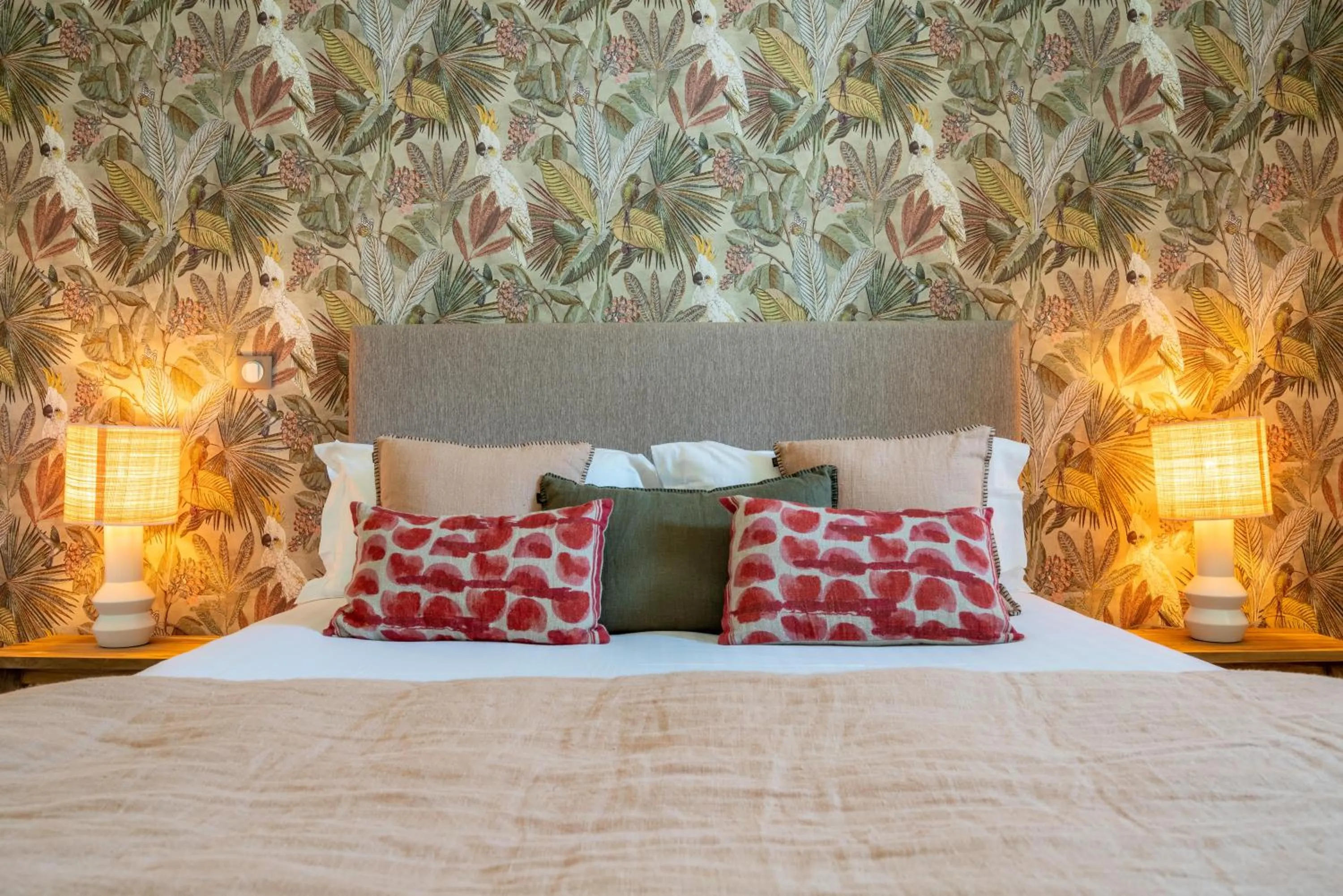 Bed in La Cour Des Sens